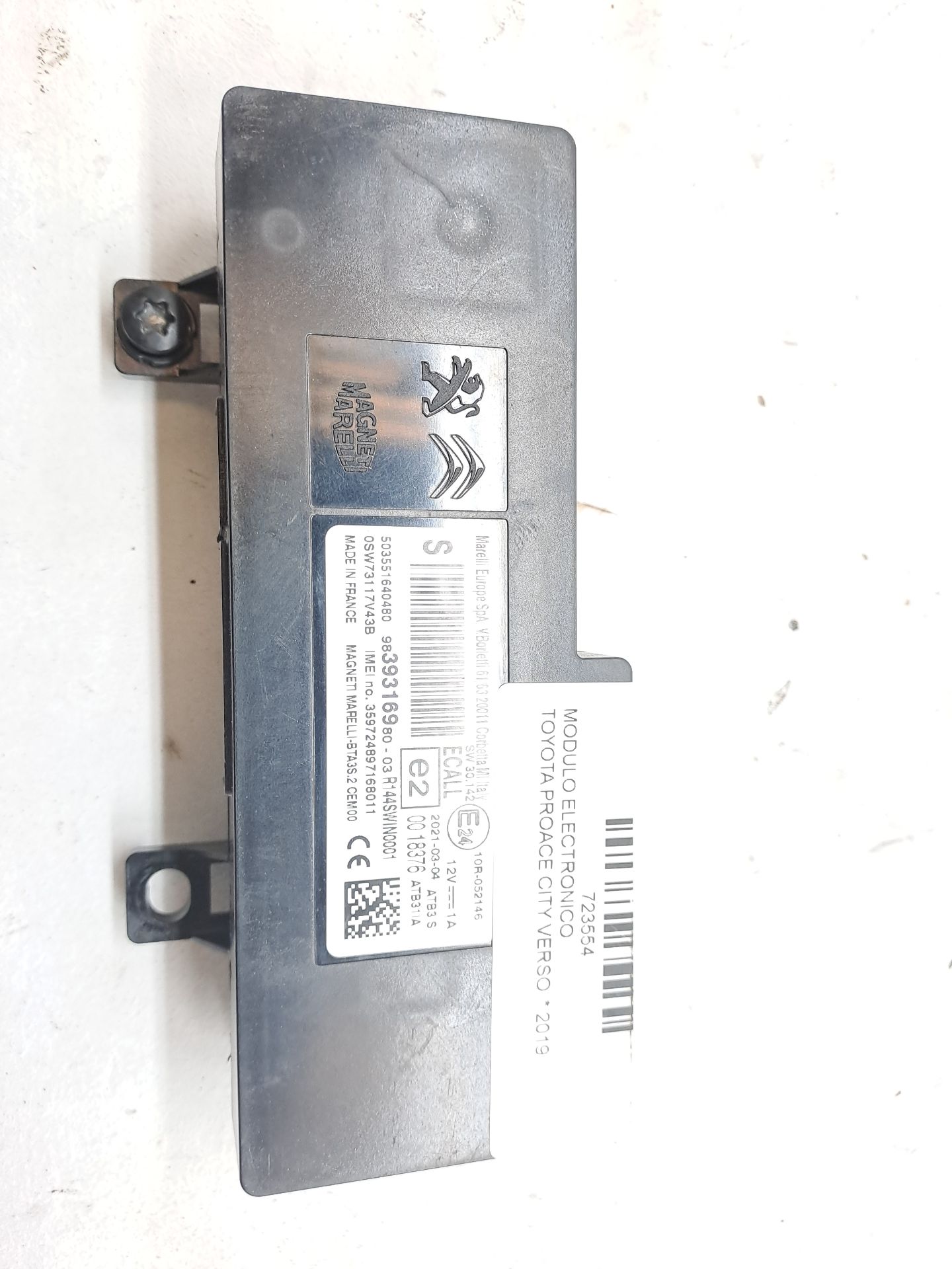 Module électronique TOYOTA PROACE CITY VERSO