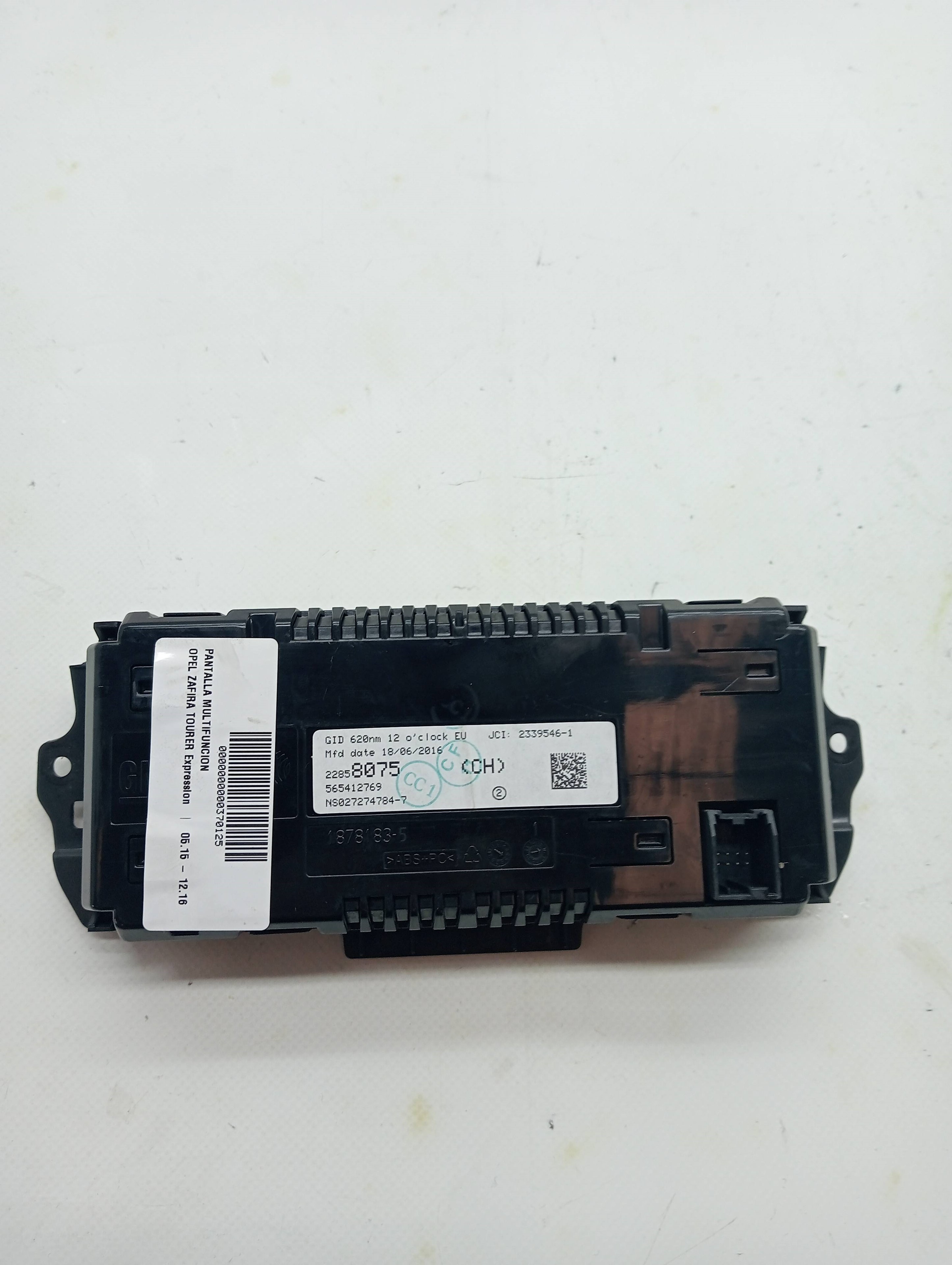 Display multifunzione OPEL ZAFIRA TOURER
