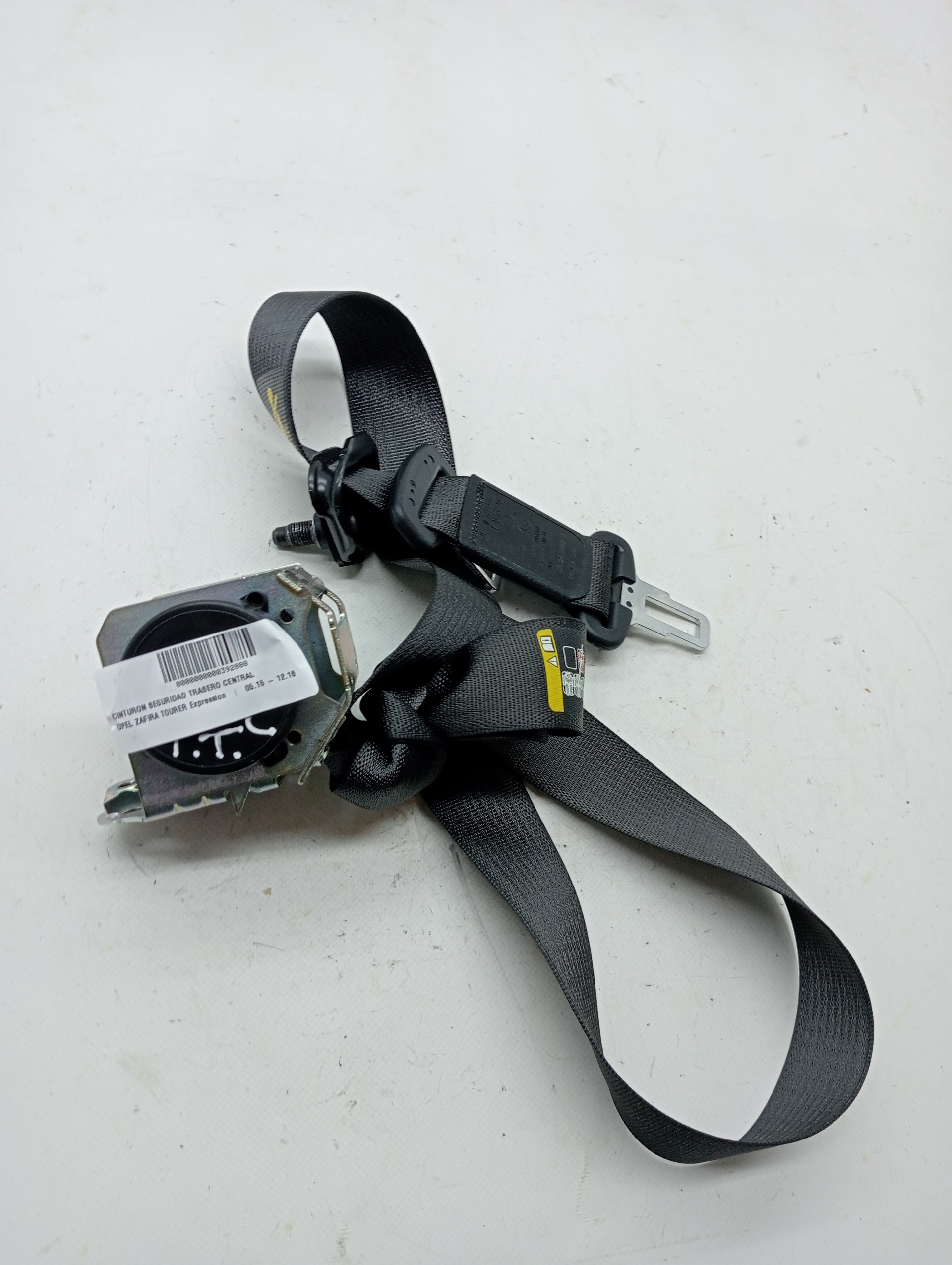 Cinto de segurança traseiro central OPEL ZAFIRA TOURER