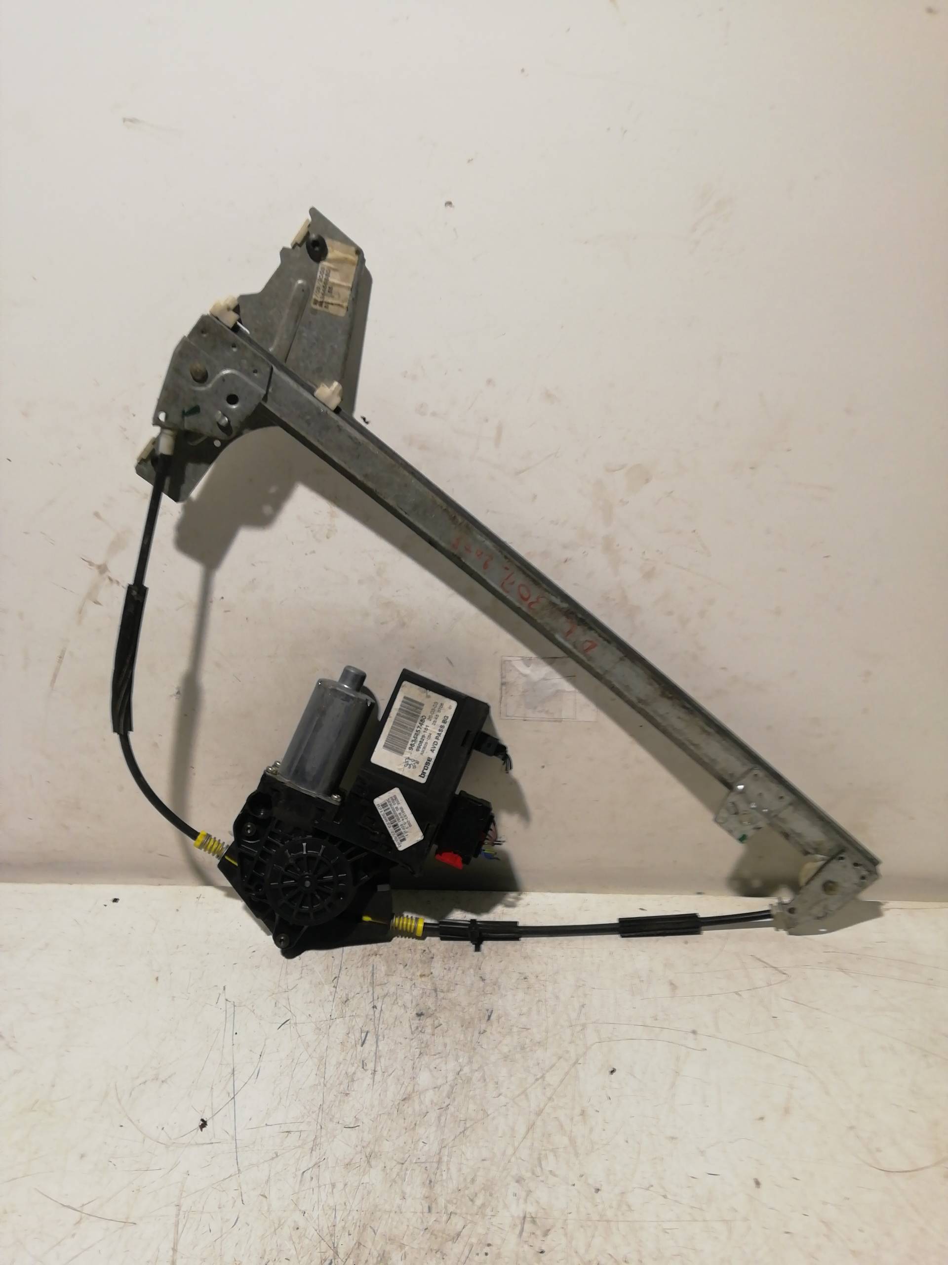 Front right window regulator PEUGEOT 307 BREAK / SW (S1)