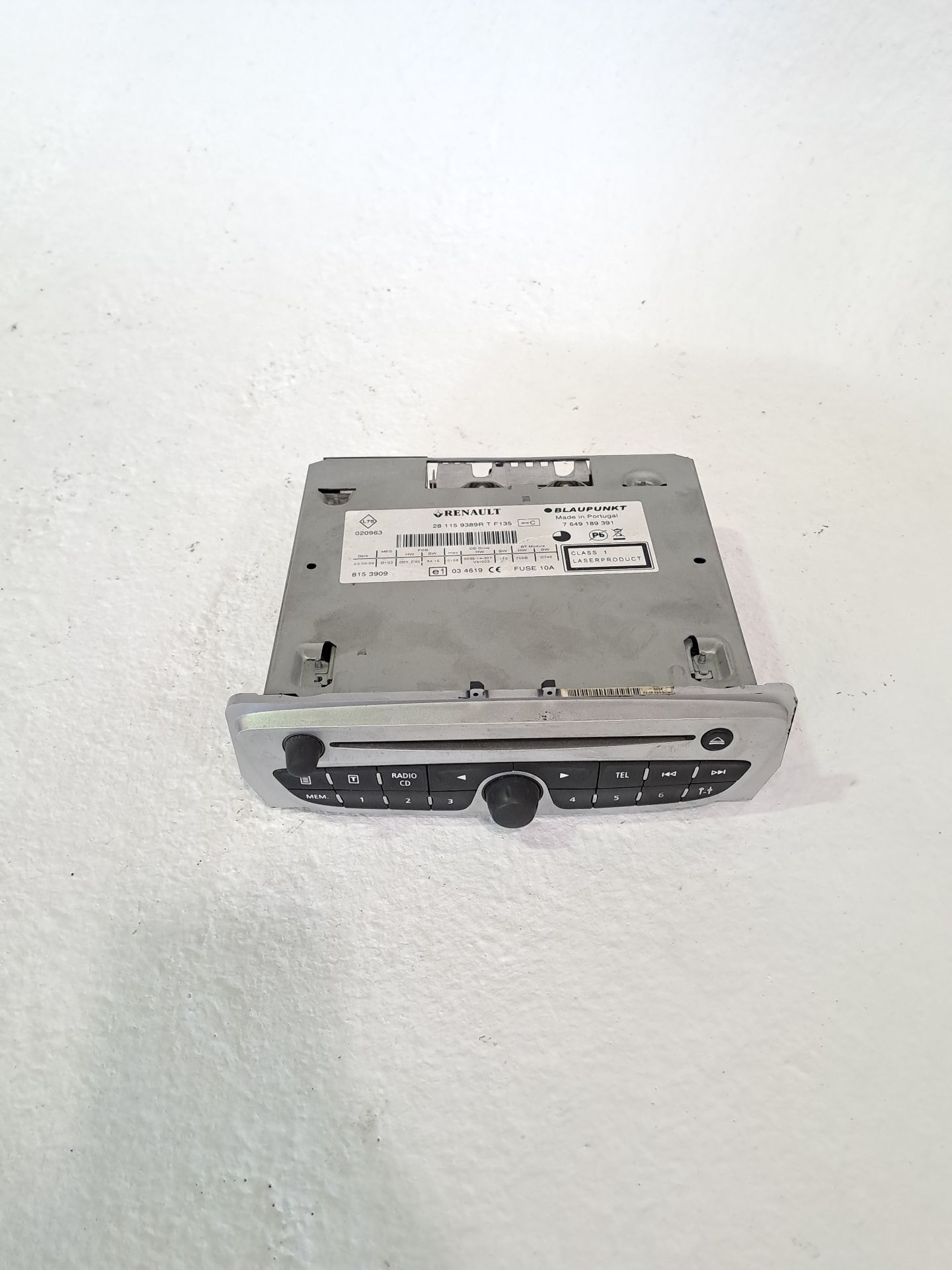 Audio system / CD radio RENAULT SCENIC III