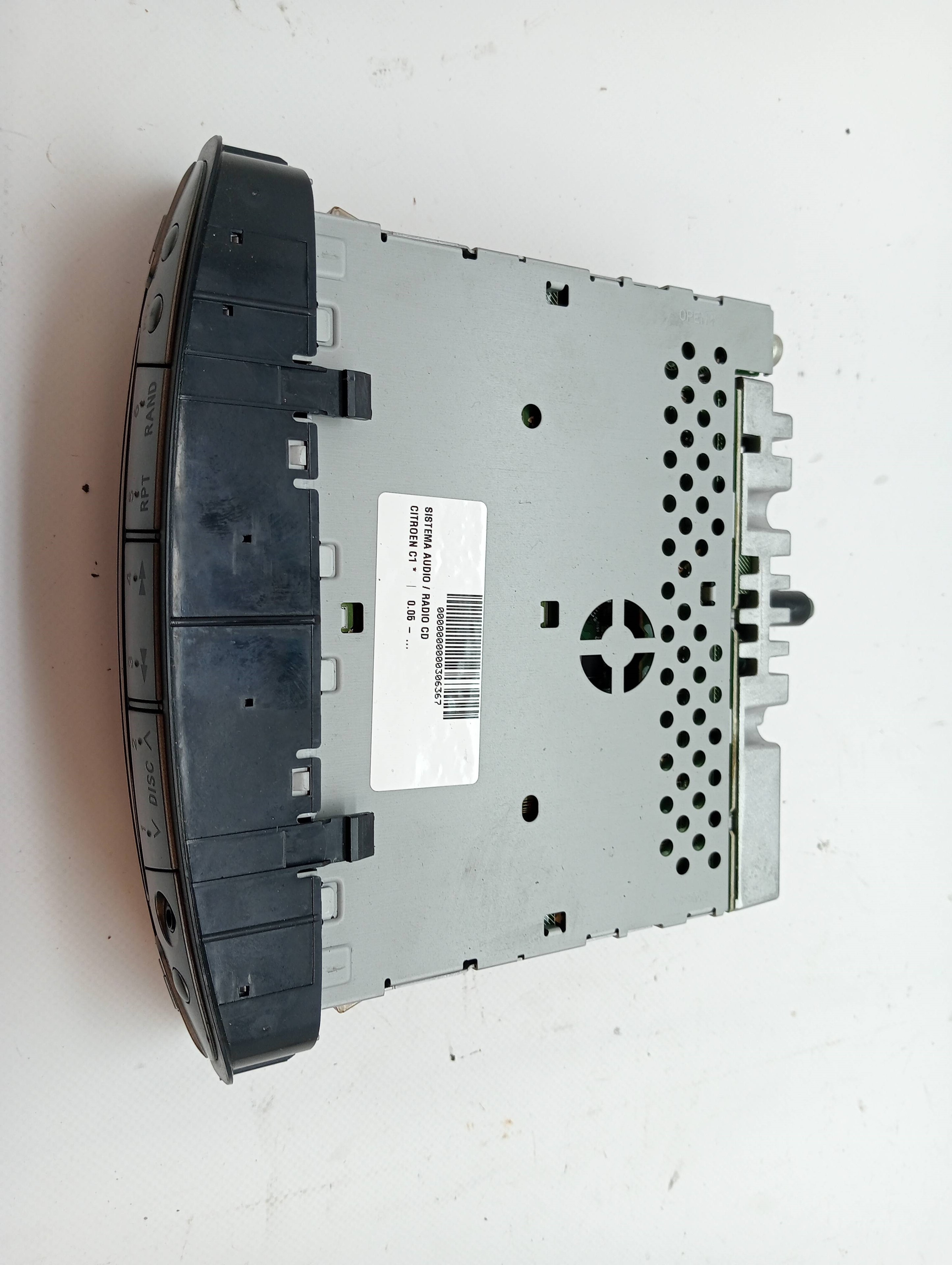 SISTEMA AUDIO / RADIO CD CITROEN C1