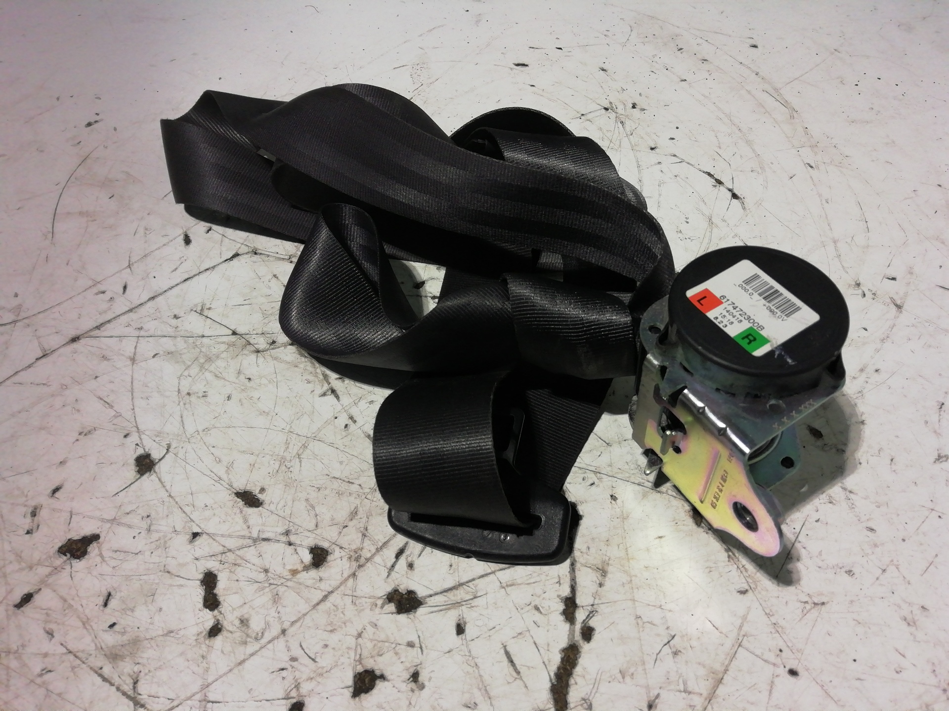 Sicherheitsgurt hinten rechts OPEL ASTRA J SPORTS TOURER