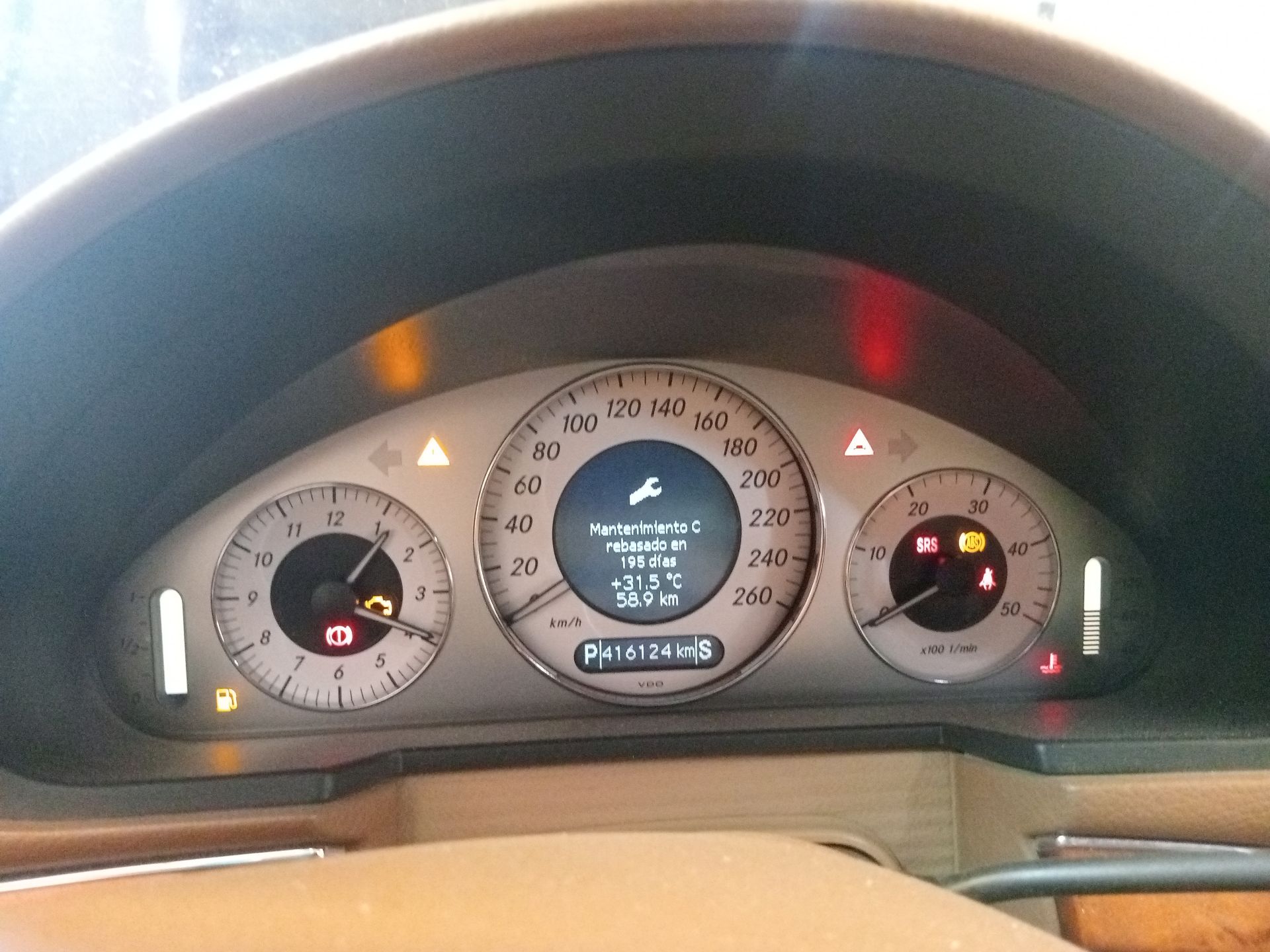 Combiné d’instruments MERCEDES-BENZ CLASE E (W211)