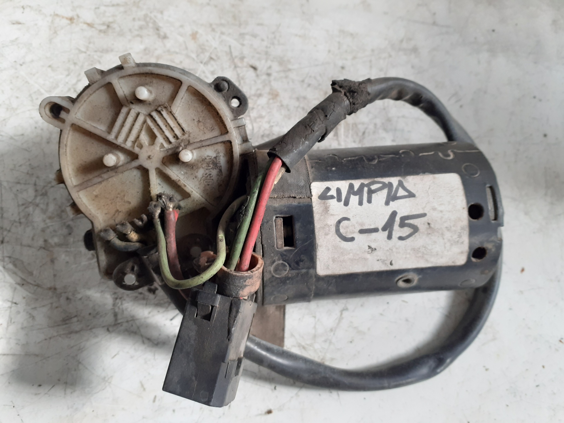 Scheibenwischermotor hinten CITROEN C15