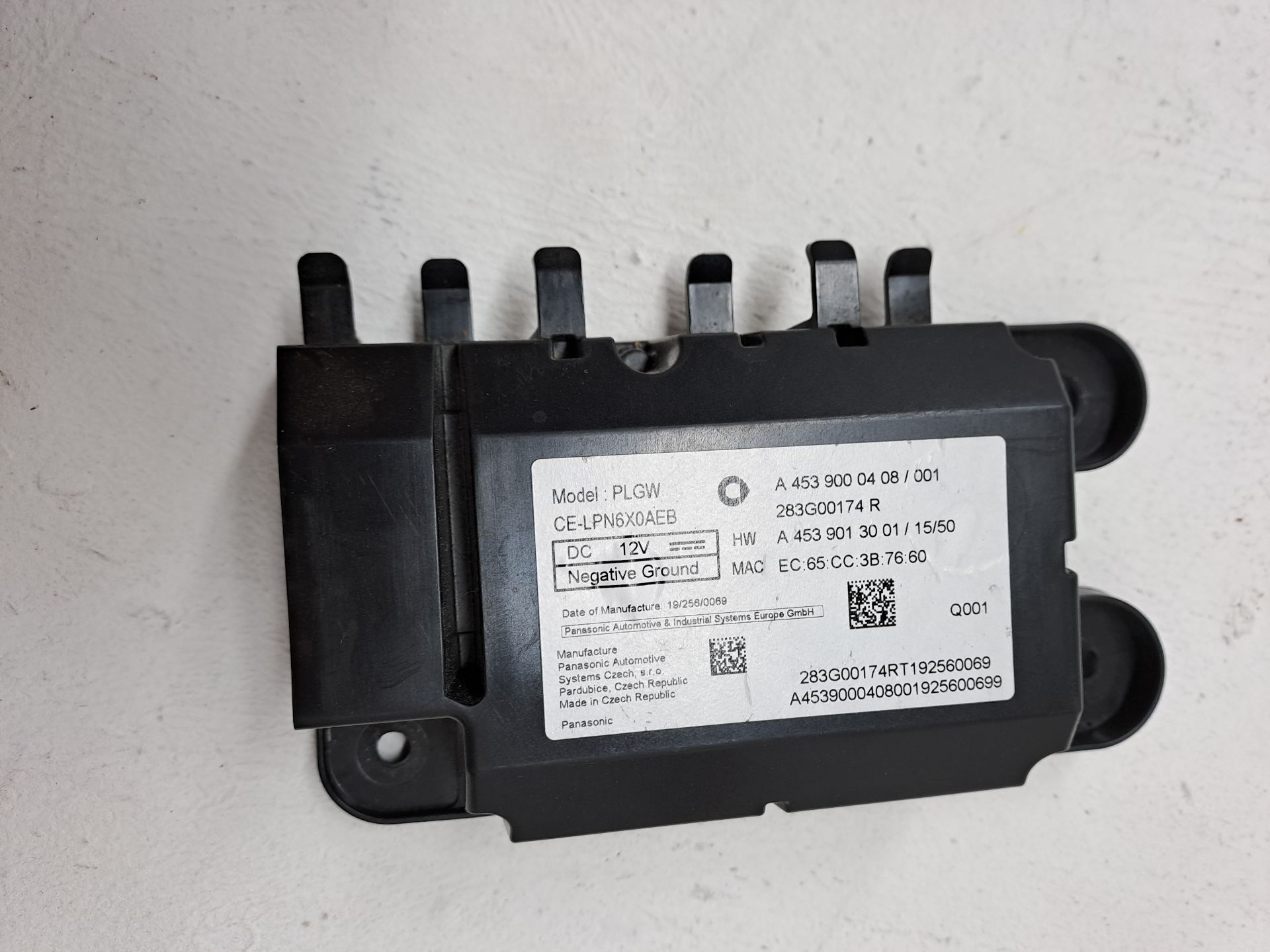 Electronic Control Module SMART FORTWO COUPE