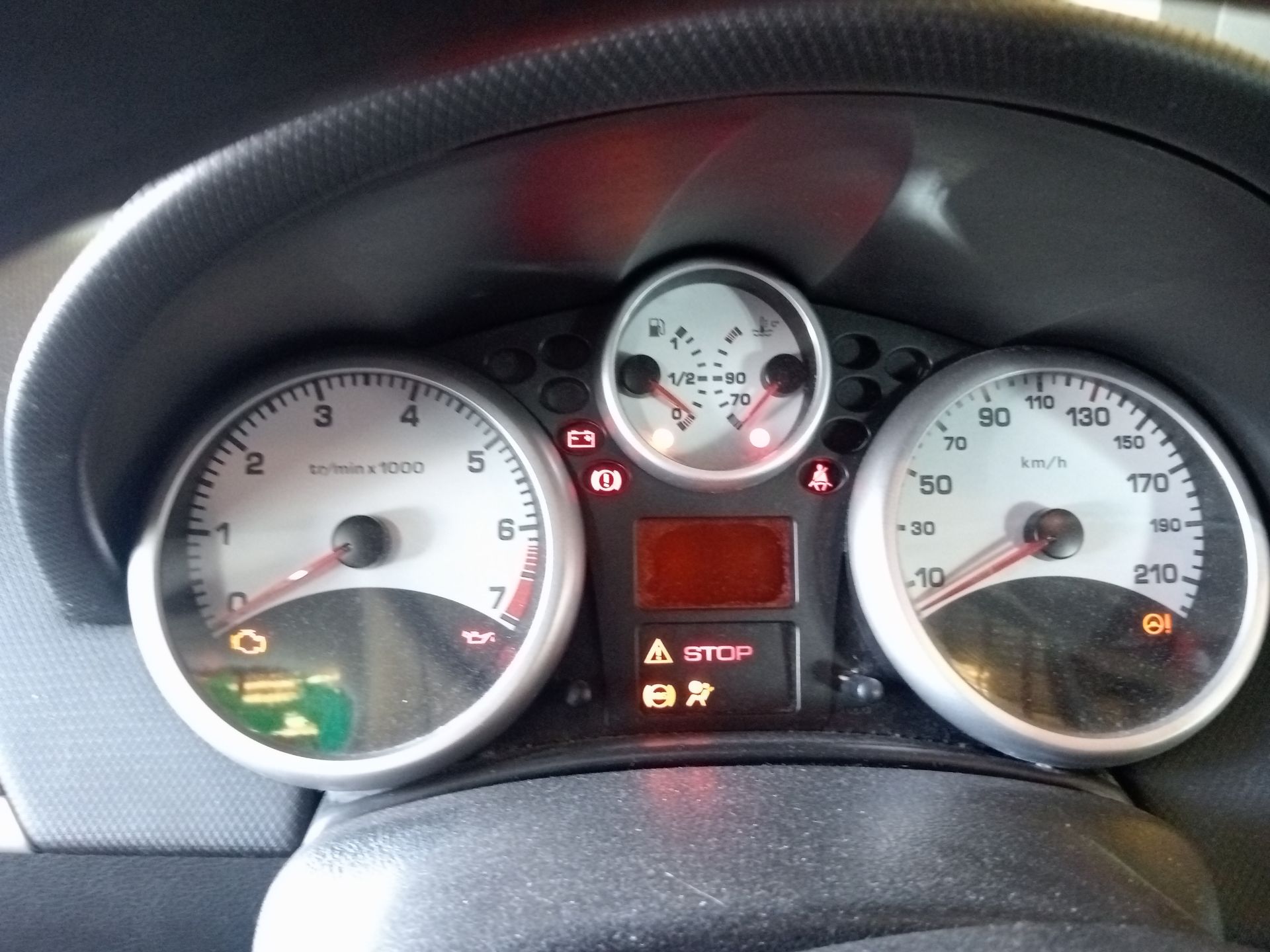Instrument cluster PEUGEOT 207