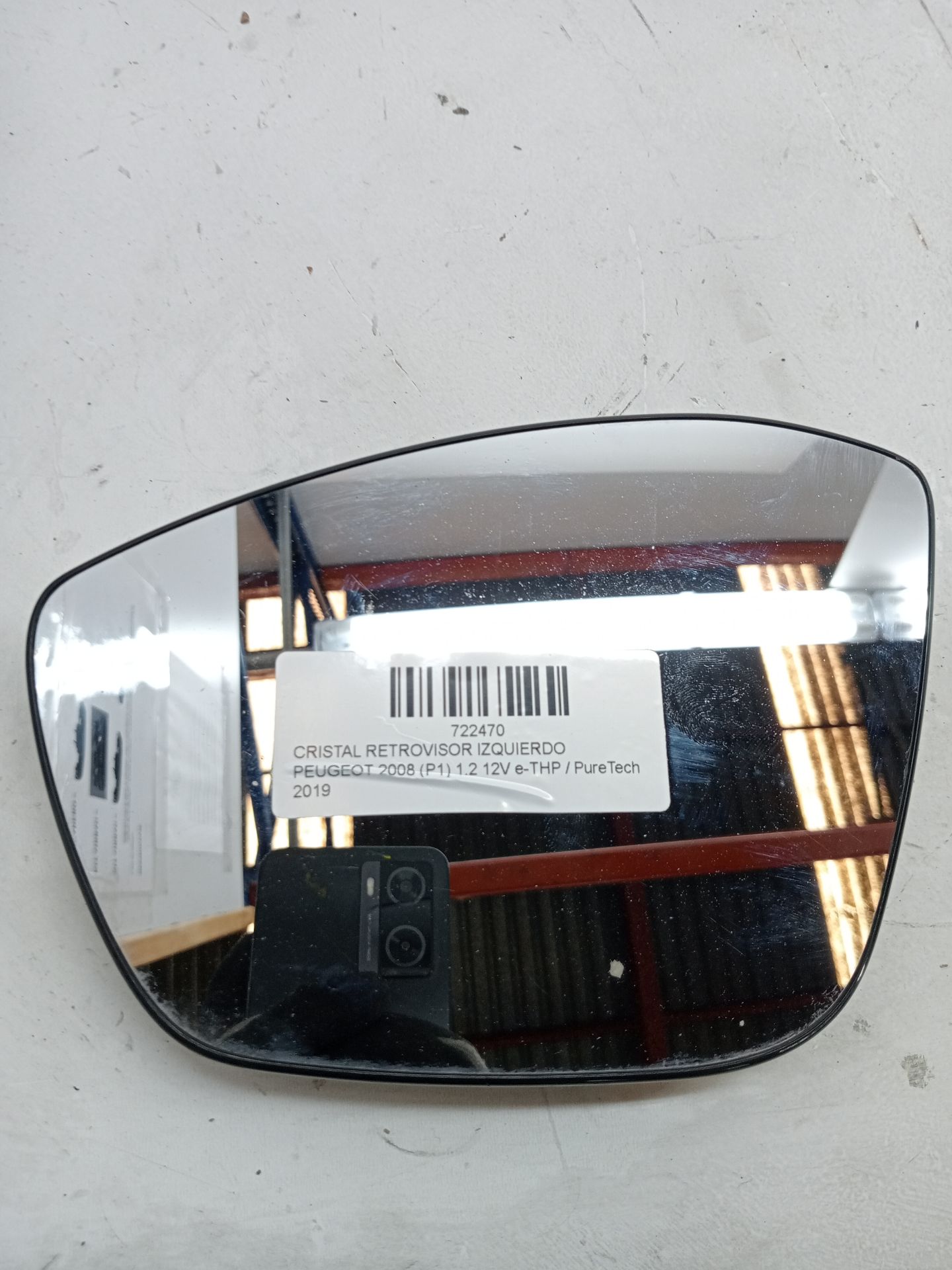 Spiegelglas links PEUGEOT 2008 (P1)