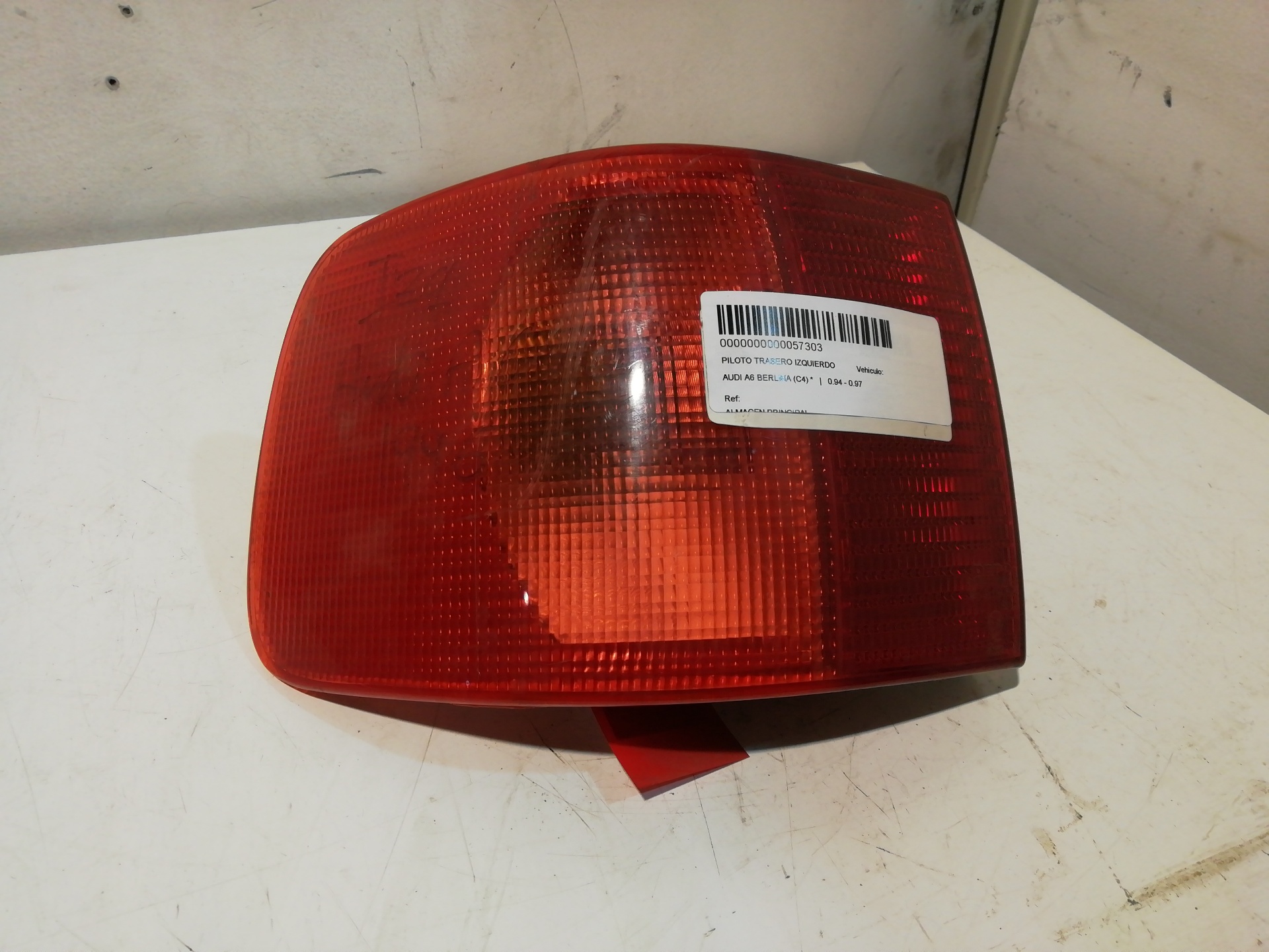 Rear Light Left AUDI A6 BERLINA (4B2)