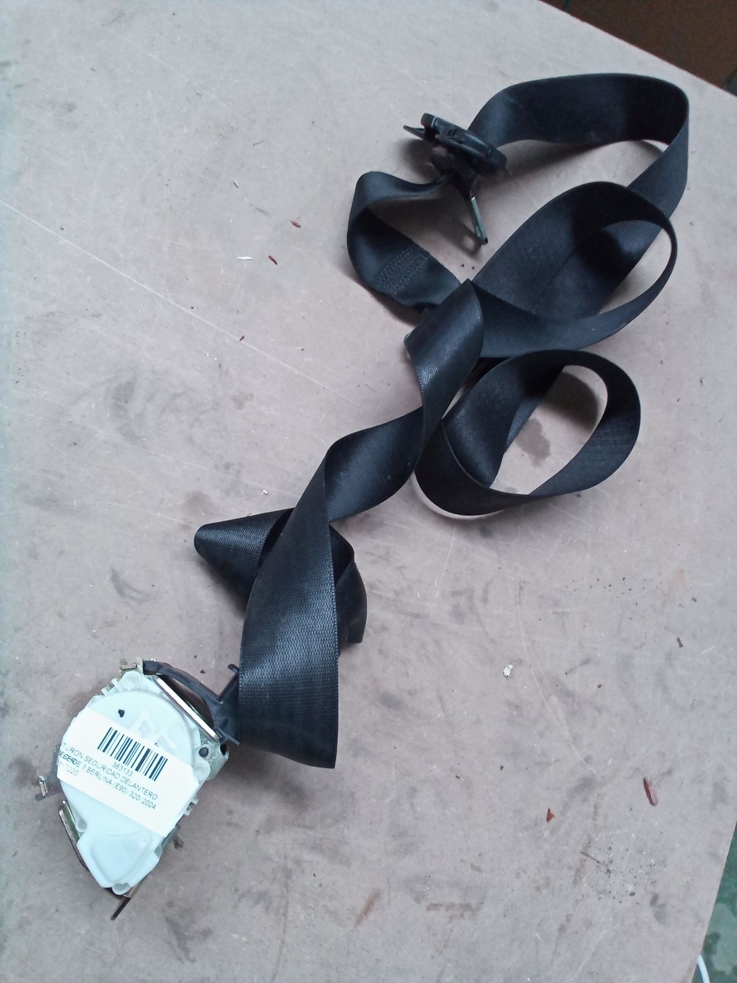Front right seat belt BMW SERIE 3 BERLINA (E90)