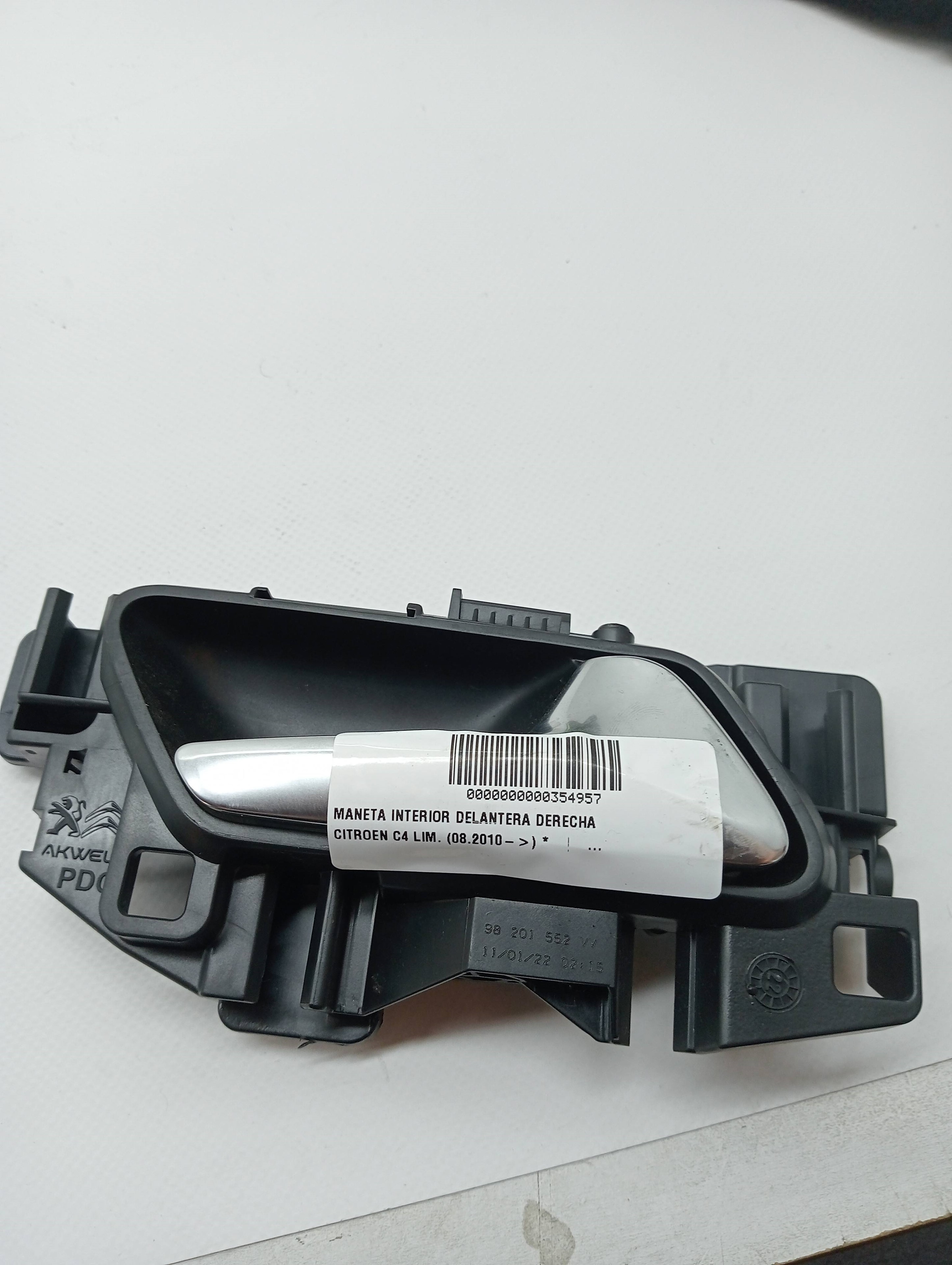 Maniglia interna anteriore destra CITROEN CITROËN C4 III (BA_, BB_, BC_)