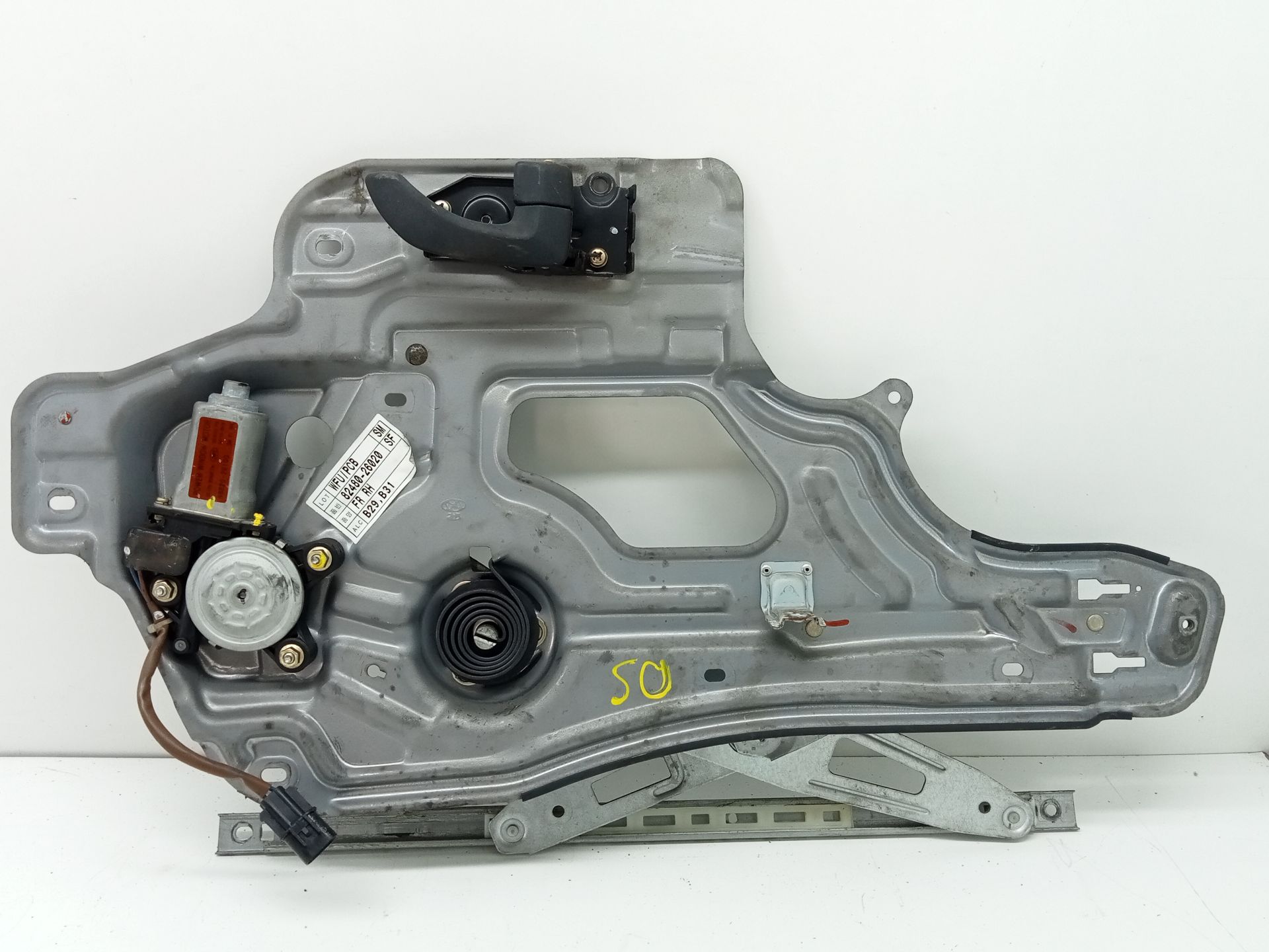 Front right window regulator HYUNDAI SANTA FE (SM)