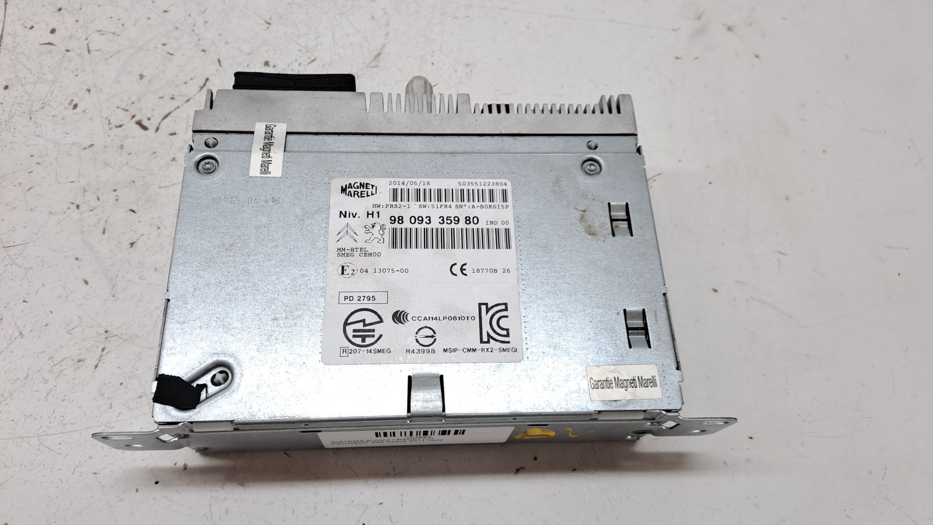 Audiosystem / CD-Radio PEUGEOT 308