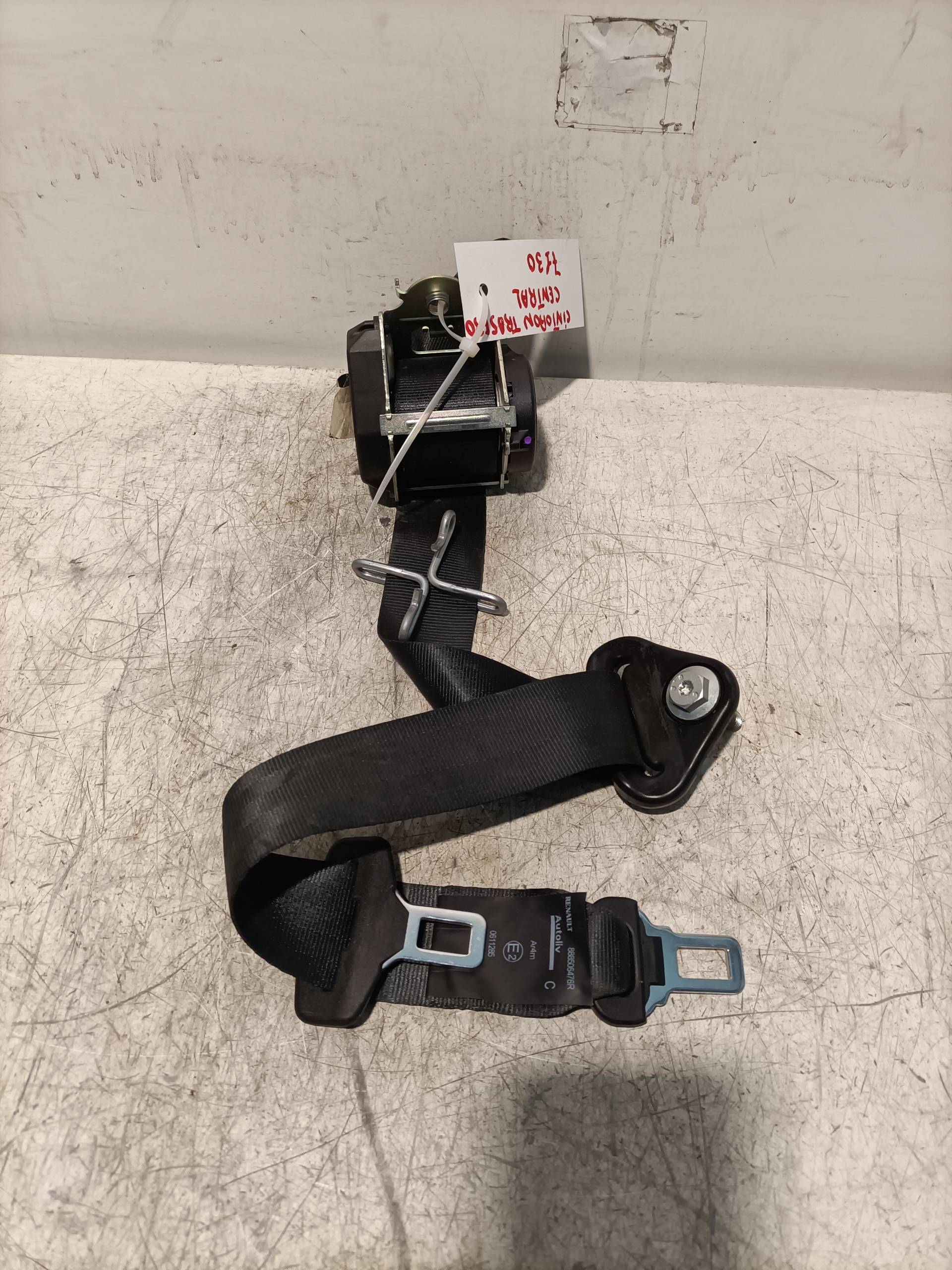 Sicherheitsgurt hinten Mitte DACIA SANDERO