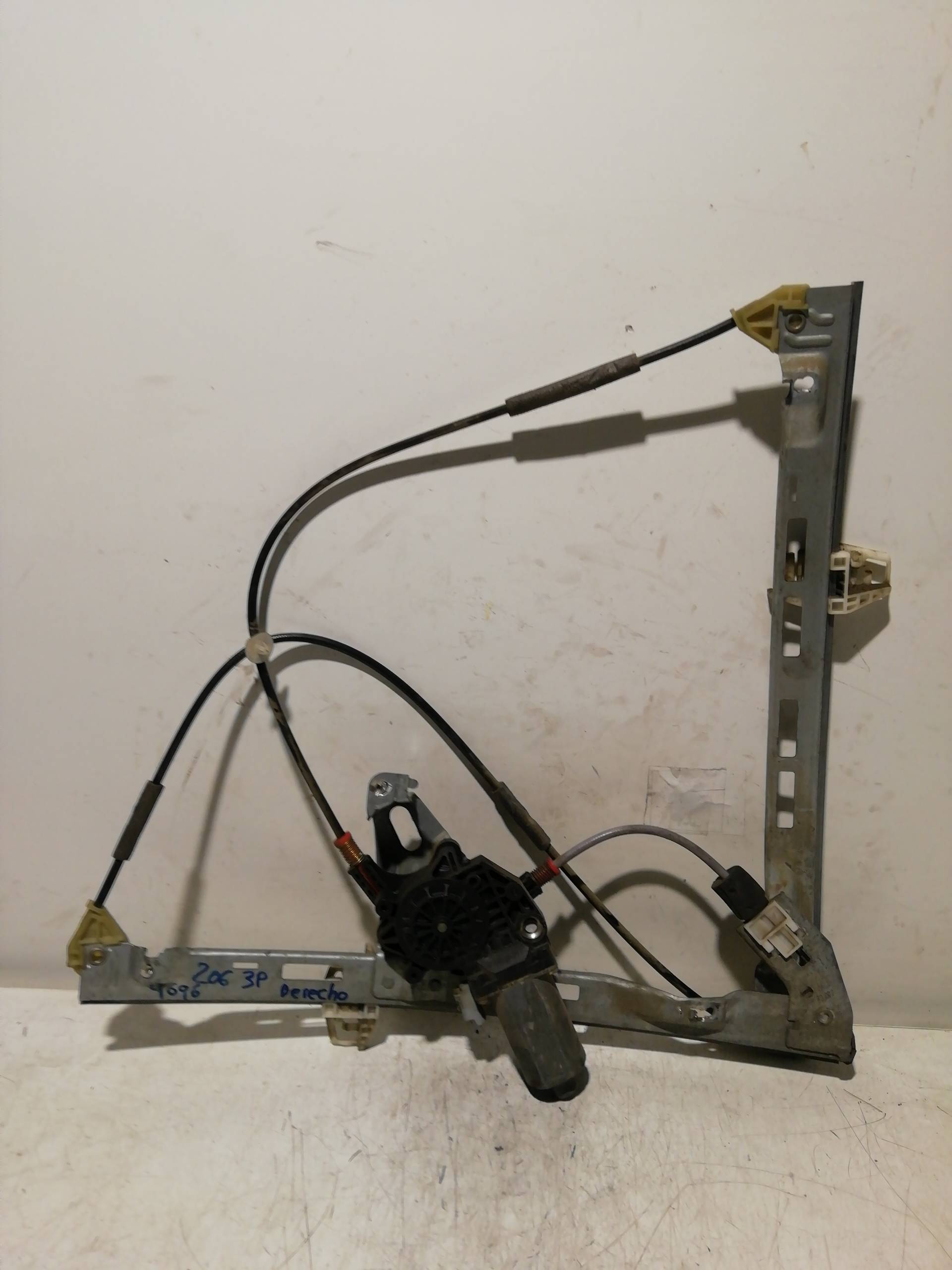 Front right window regulator PEUGEOT 206 BERLINA