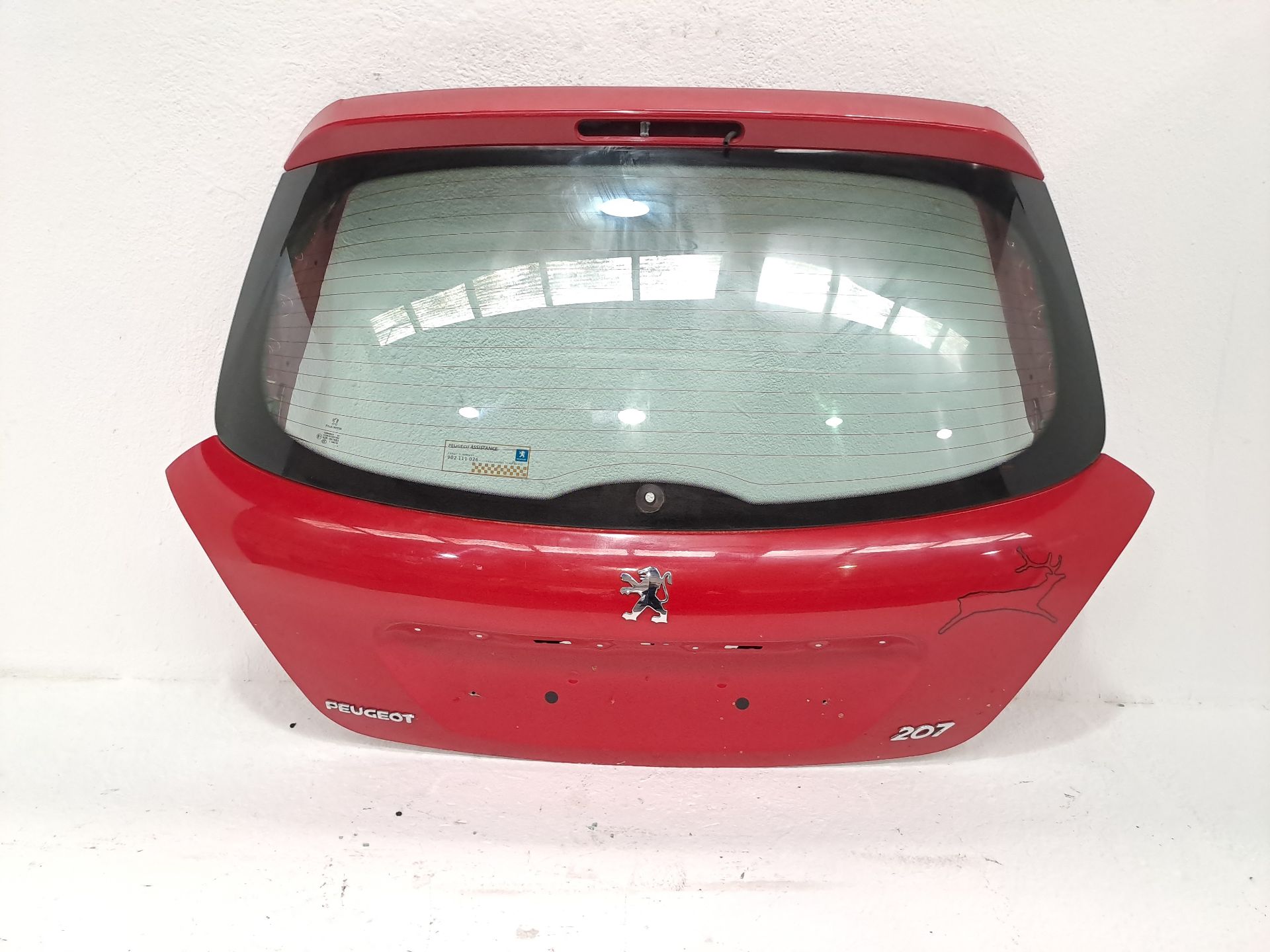 Tailgate PEUGEOT 207/207+ (WA_, WC_)