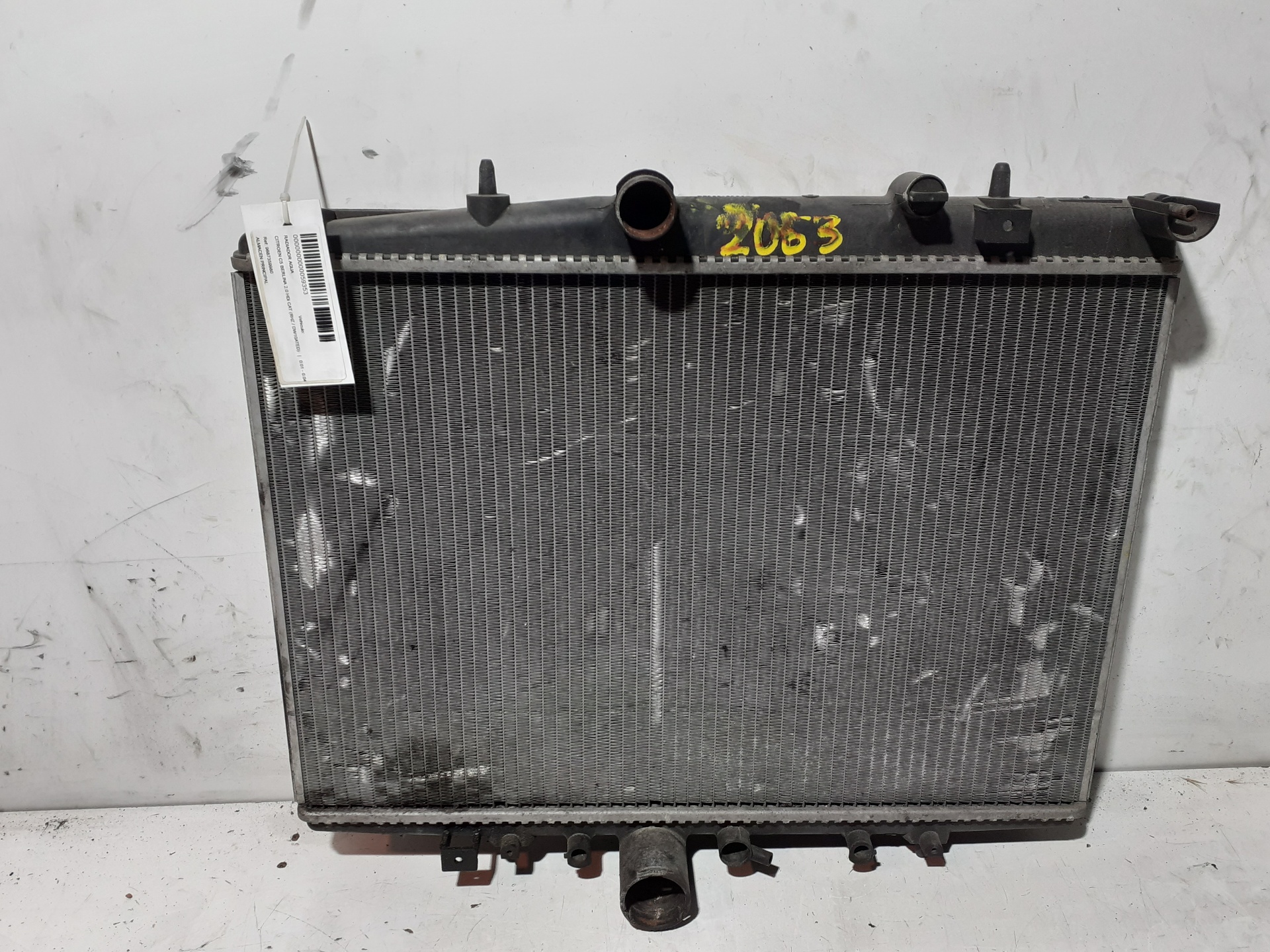 Water Radiator CITROEN C5 BERLINA