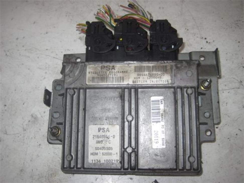 Engine control unit ECU CITROEN XSARA PICASSO