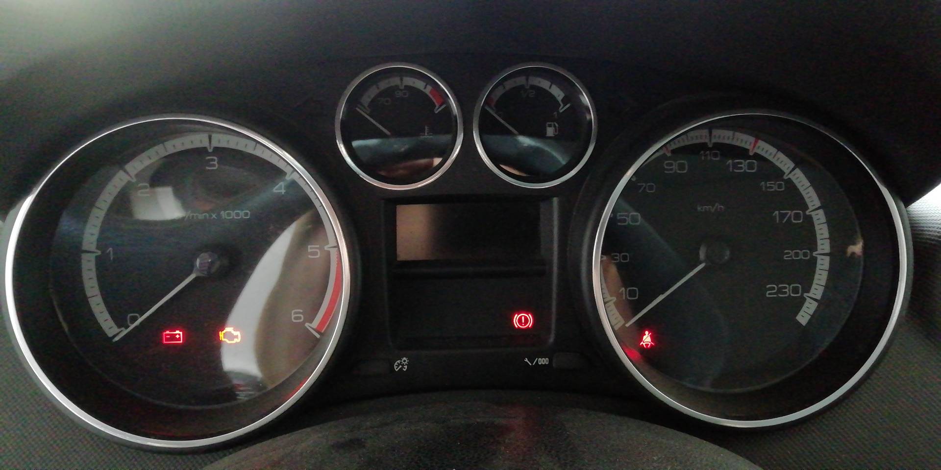 Combiné d’instruments PEUGEOT 308