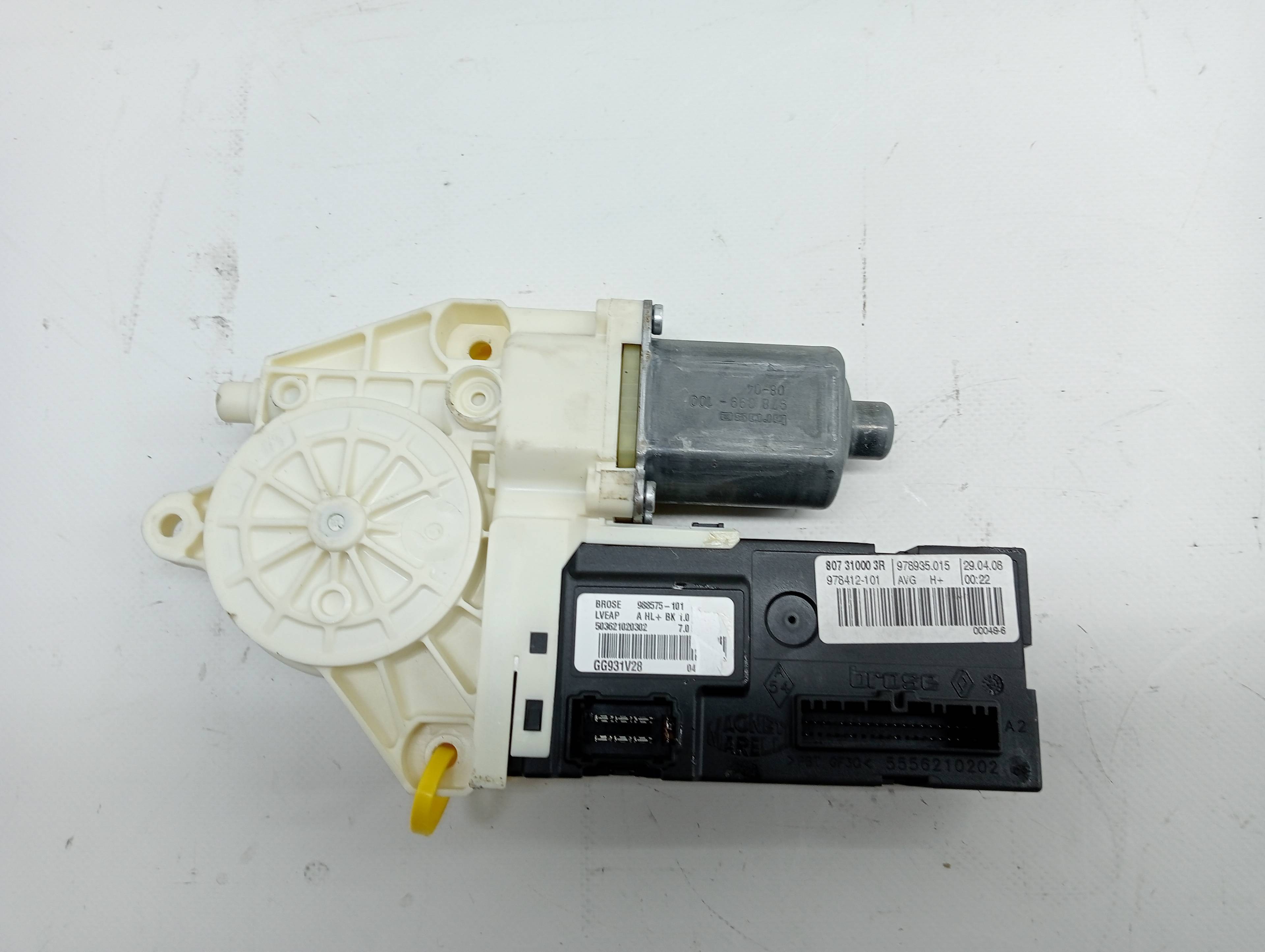 Front Left Window Motor RENAULT LAGUNA III