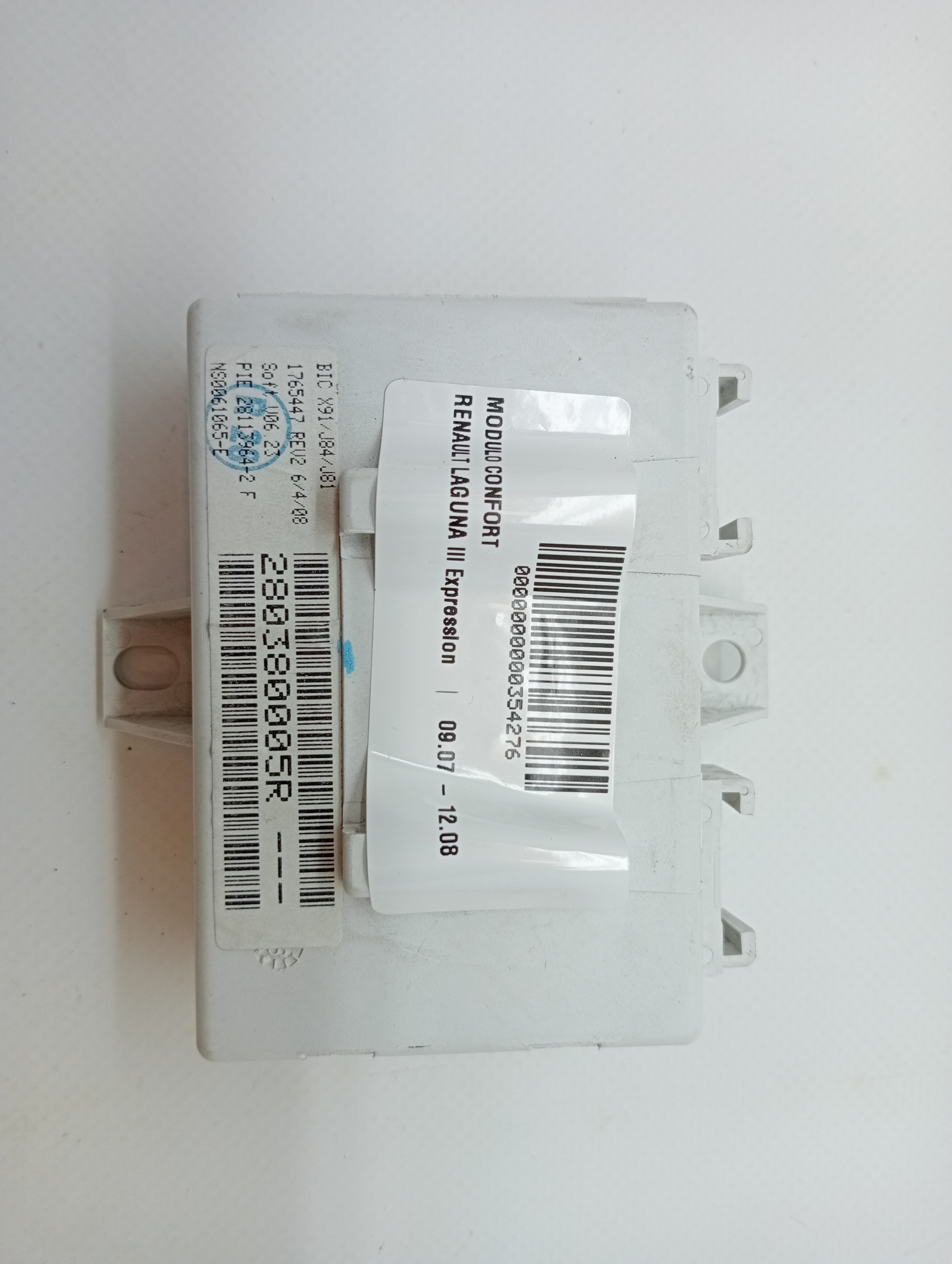 Module de confort RENAULT LAGUNA III
