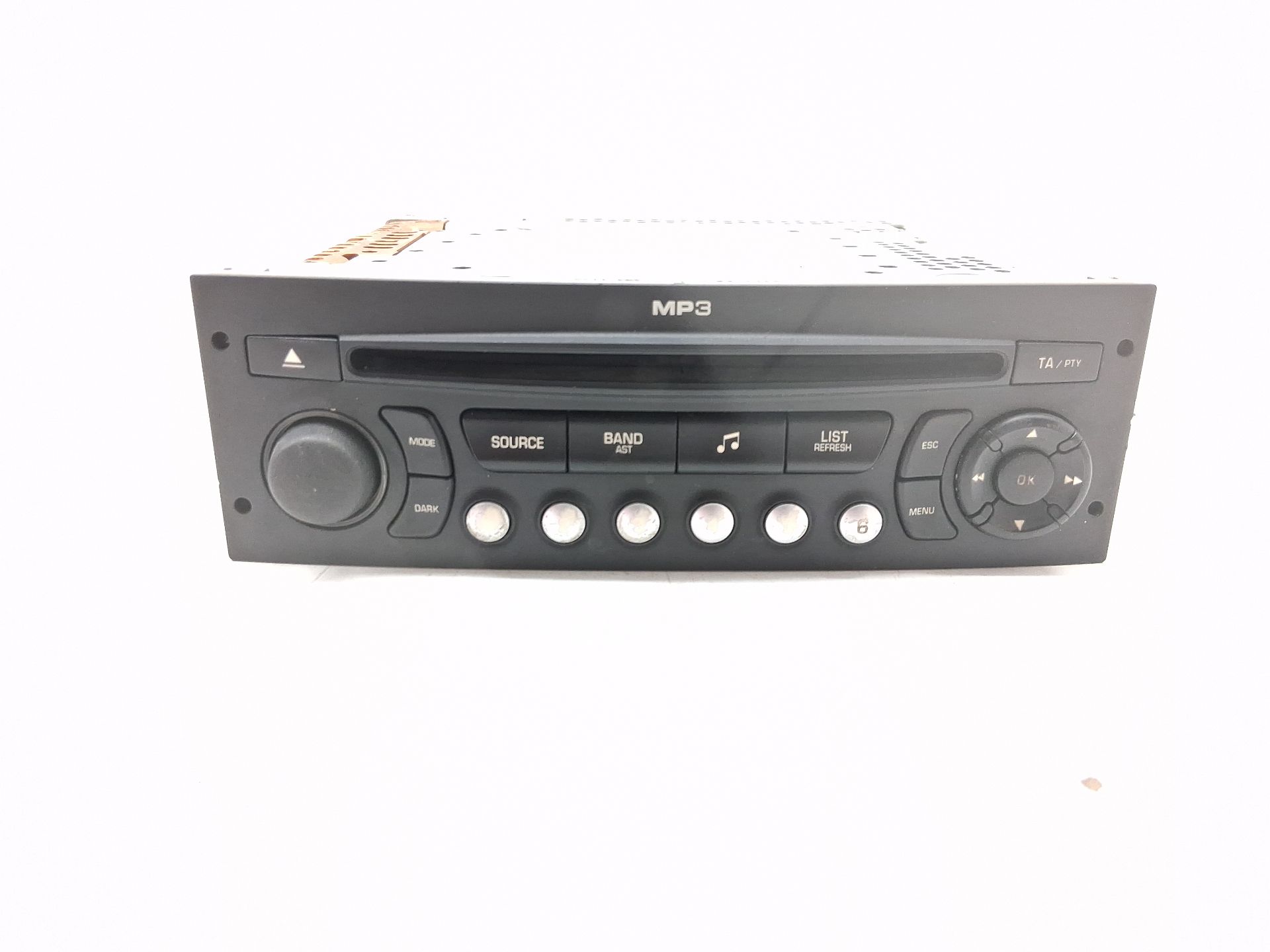 Audio system / CD radio PEUGEOT 207