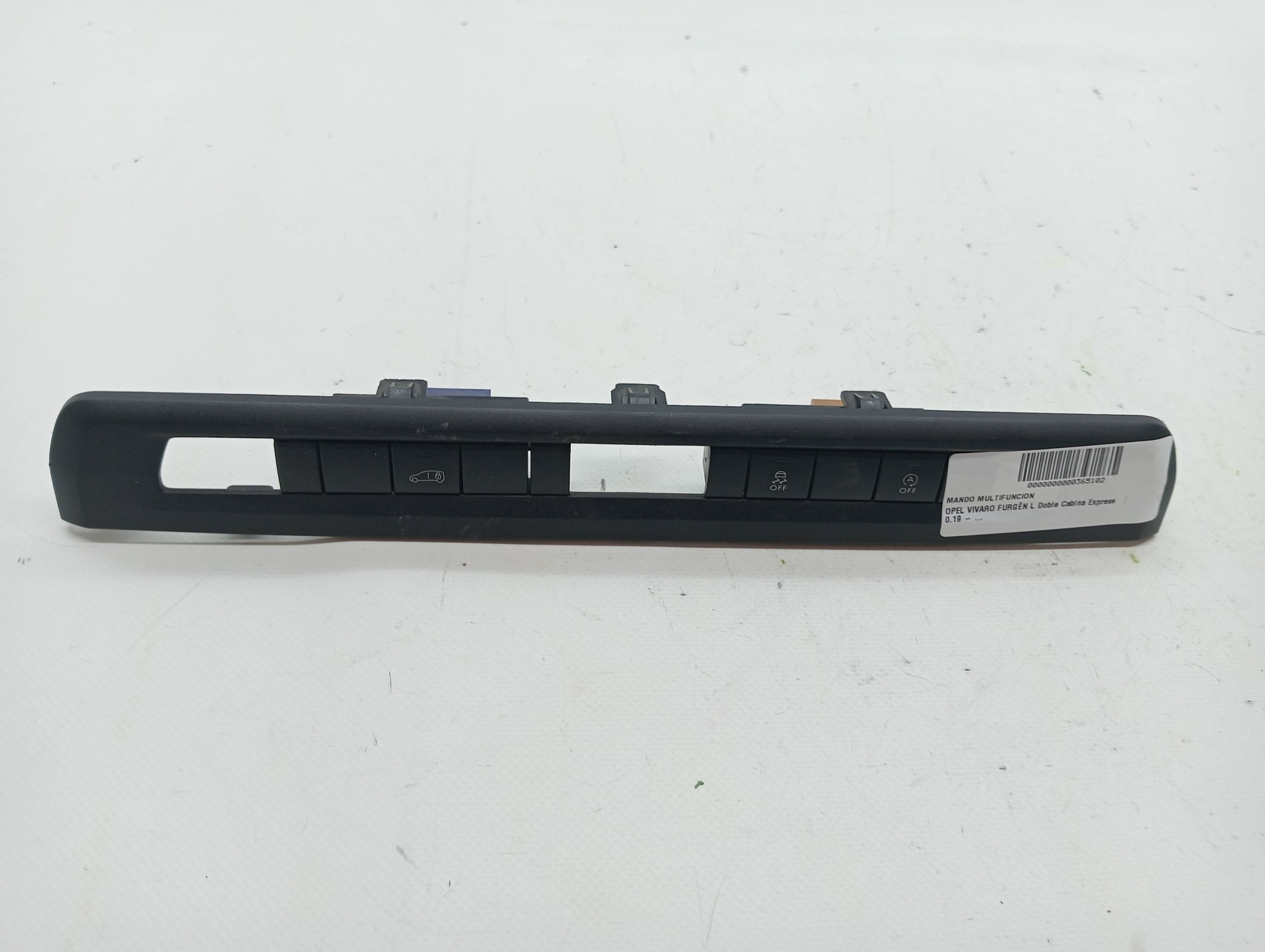Multifunction Stalk OPEL VIVARO FURGÓN