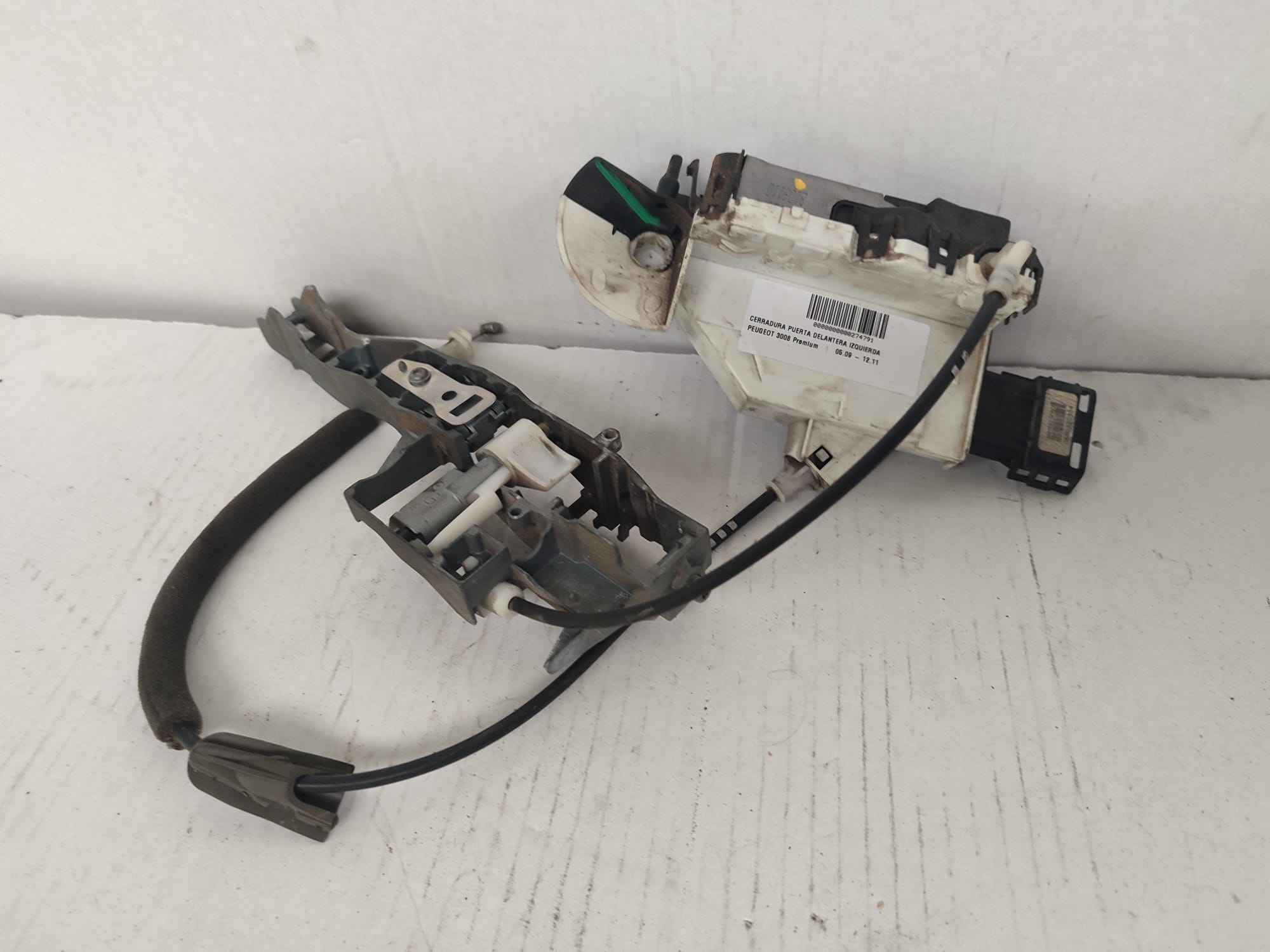 Front left door lock PEUGEOT 3008
