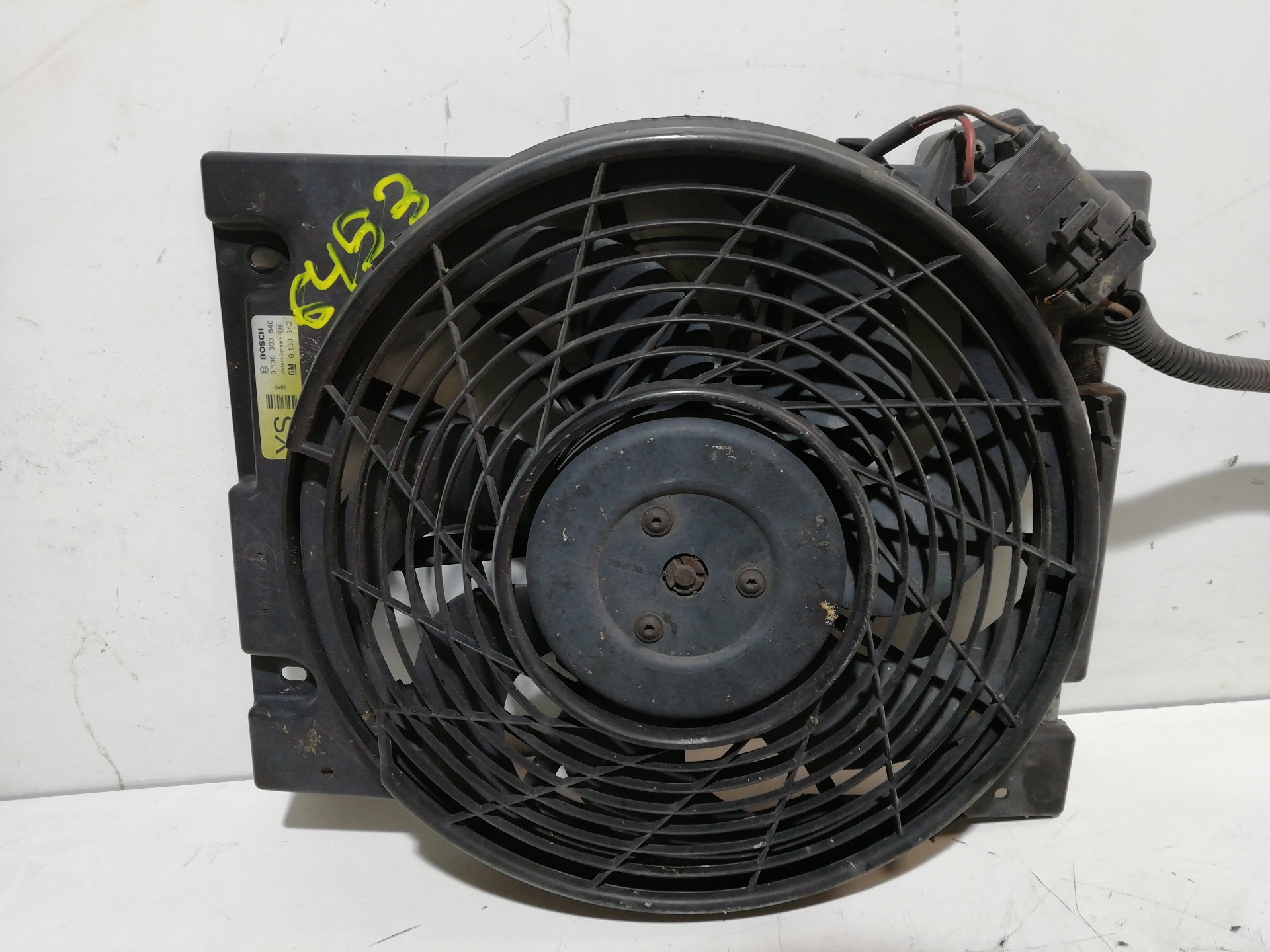 Radiator fan OPEL ZAFIRA A