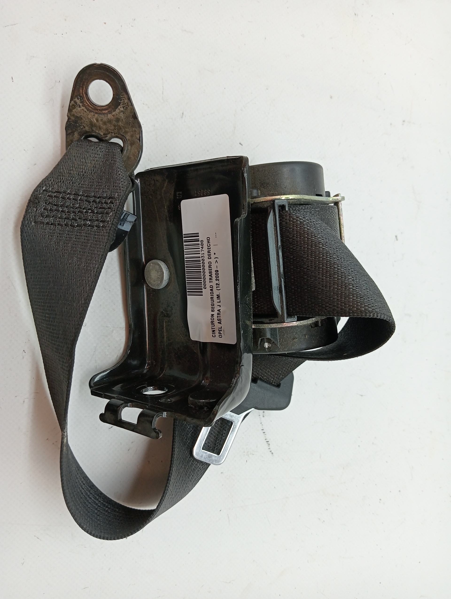 Sicherheitsgurt hinten rechts OPEL ASTRA J LIM.
