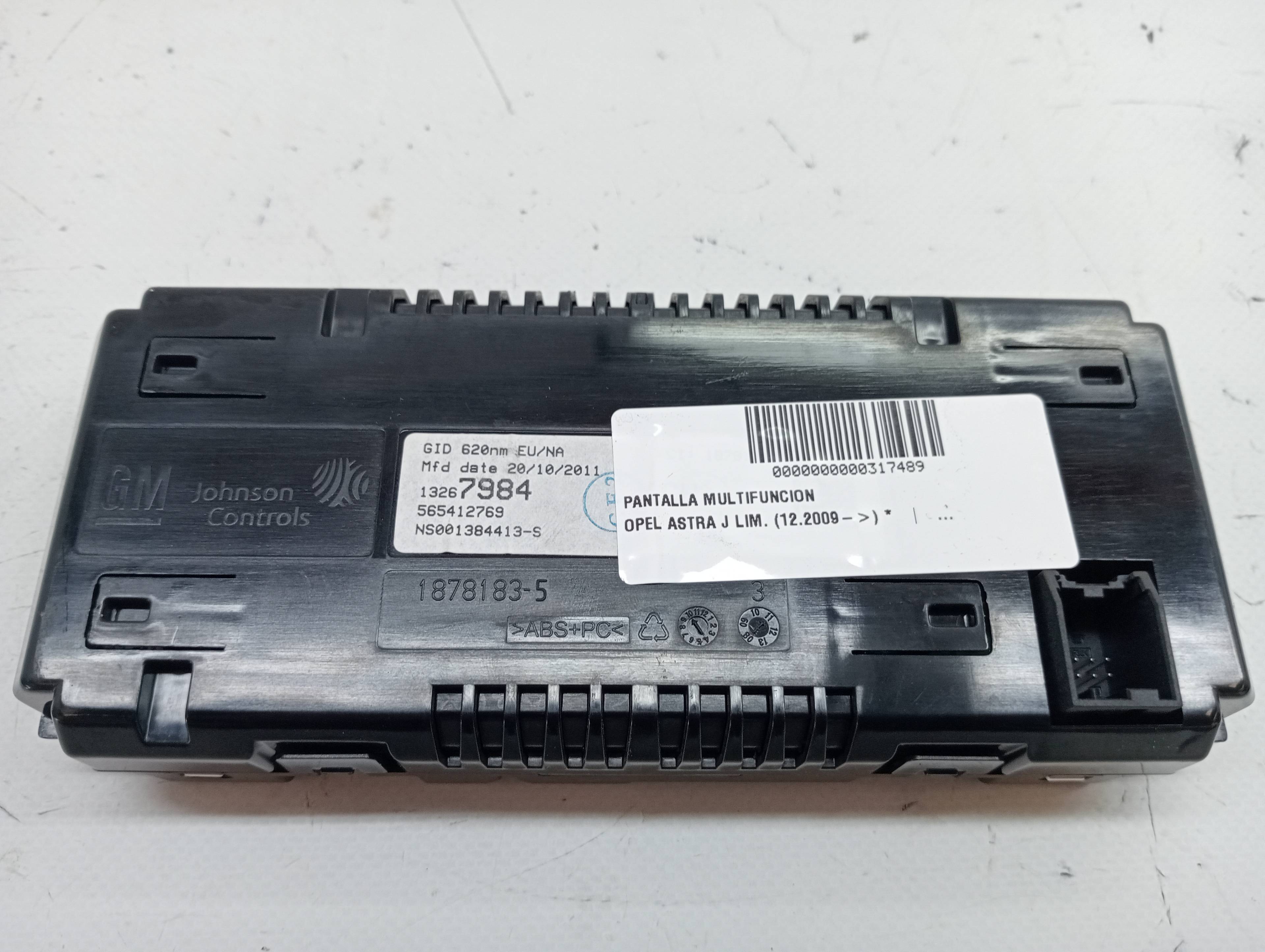 Display multifunzione OPEL ASTRA J LIM.