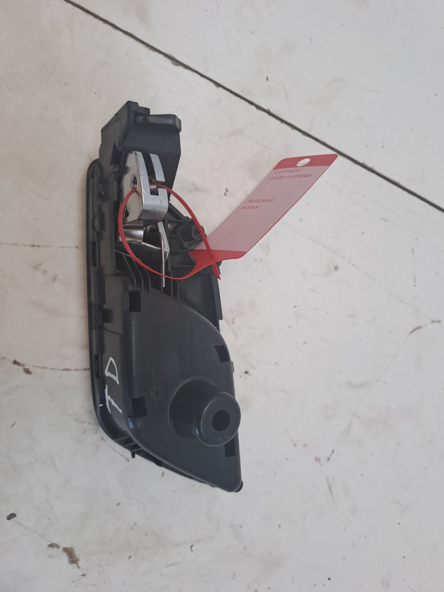 Rear Right Interior Door Handle MG ZS