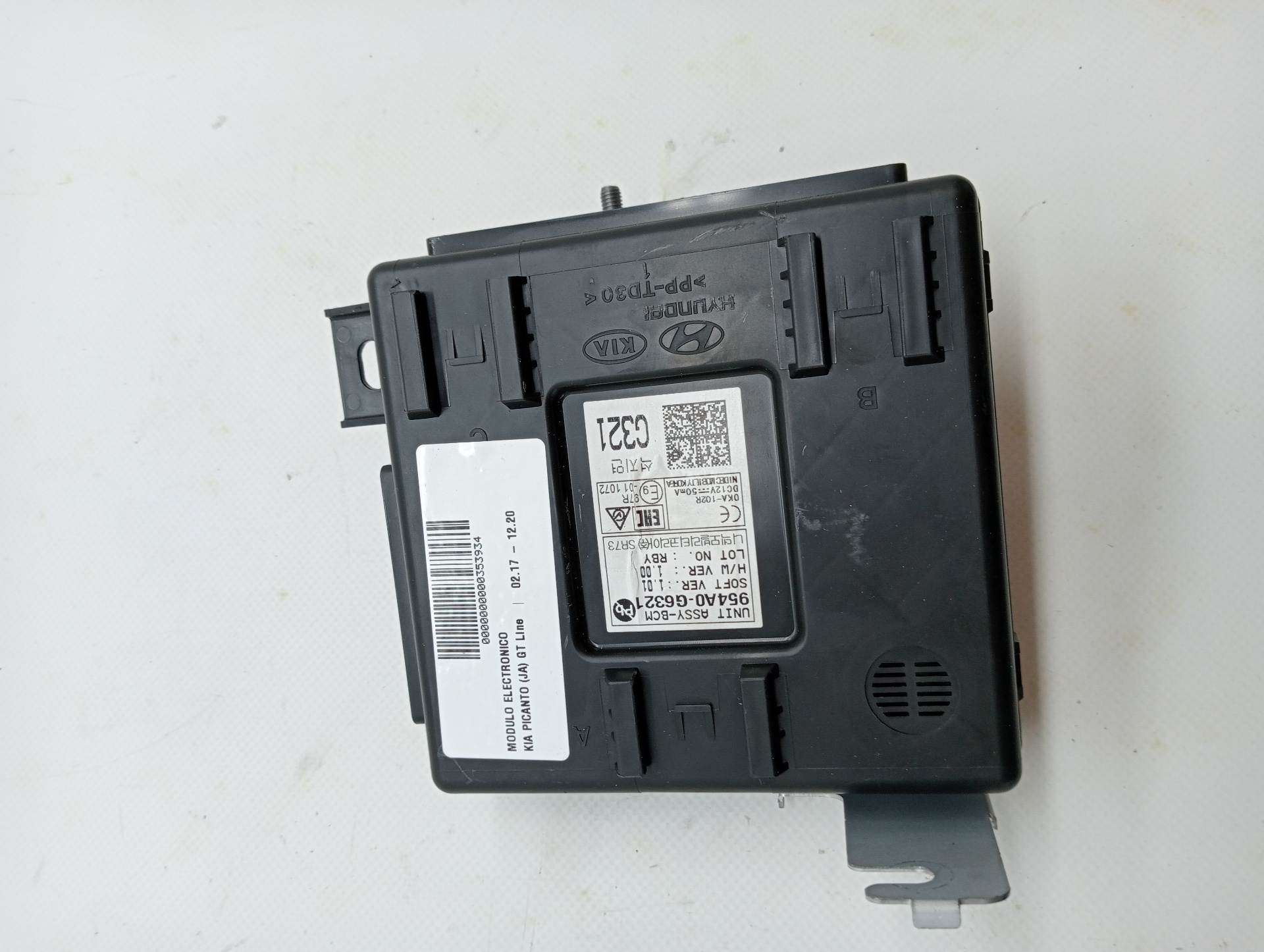 Electronic Control Module KIA PICANTO (JA)