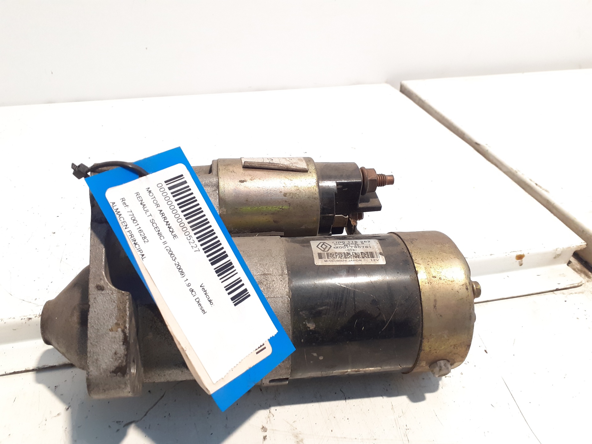 Motorino di avviamento RENAULT SCENIC II