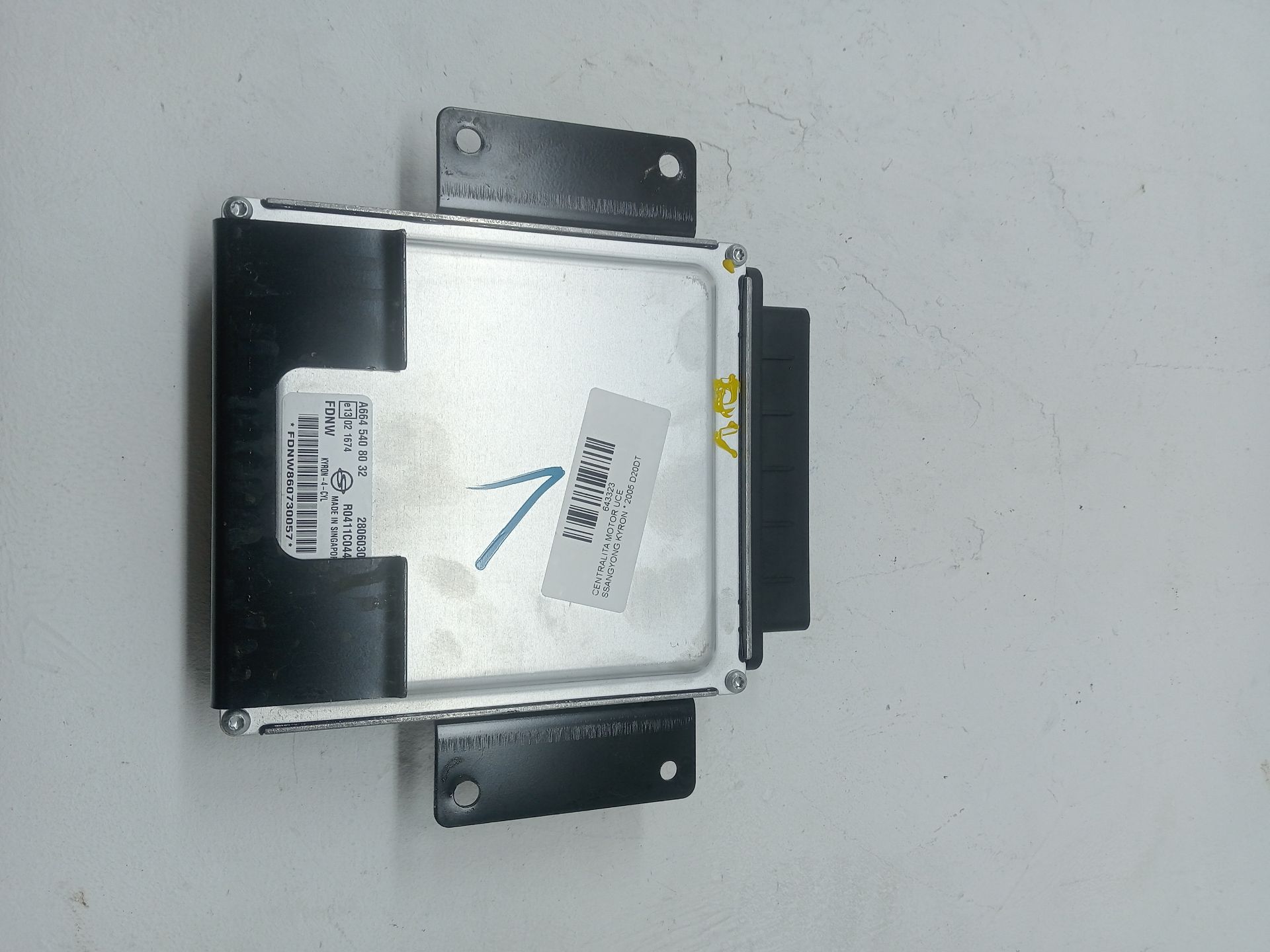 Engine control unit ECU SSANGYONG KYRON