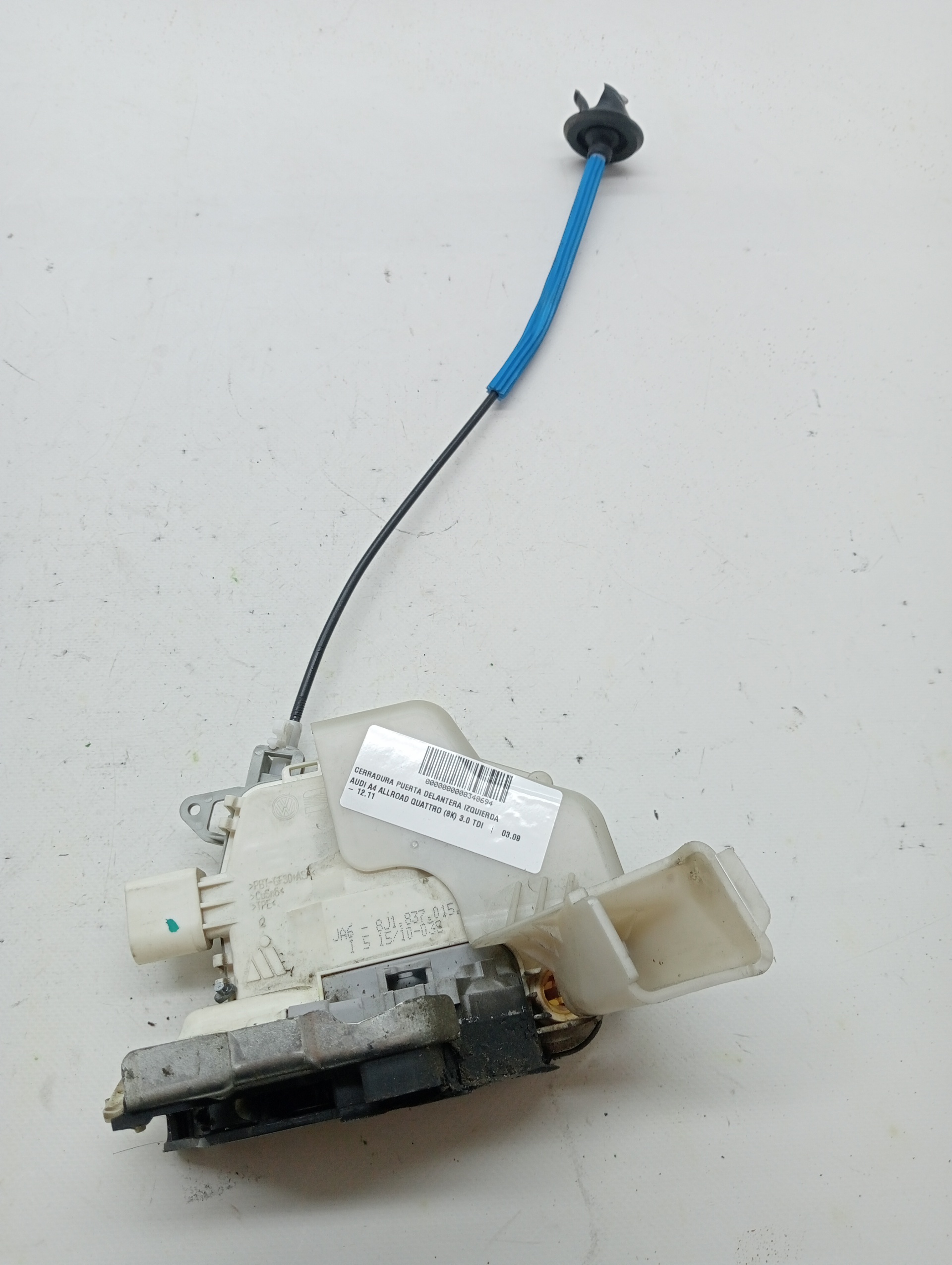Front left door lock AUDI A4 ALLROAD QUATTRO (8K)