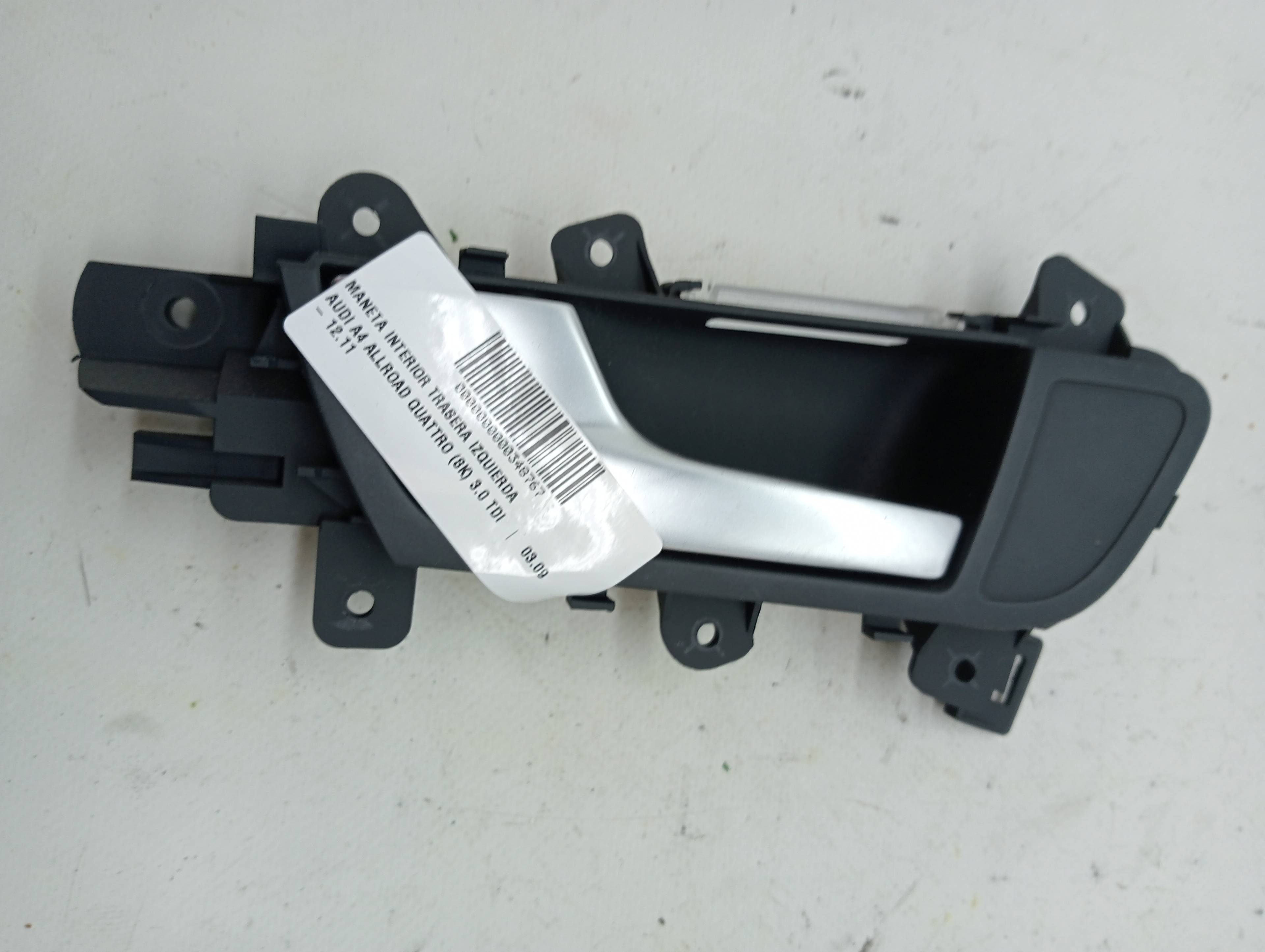 Innentürgriff hinten links AUDI A4 ALLROAD QUATTRO (8K)