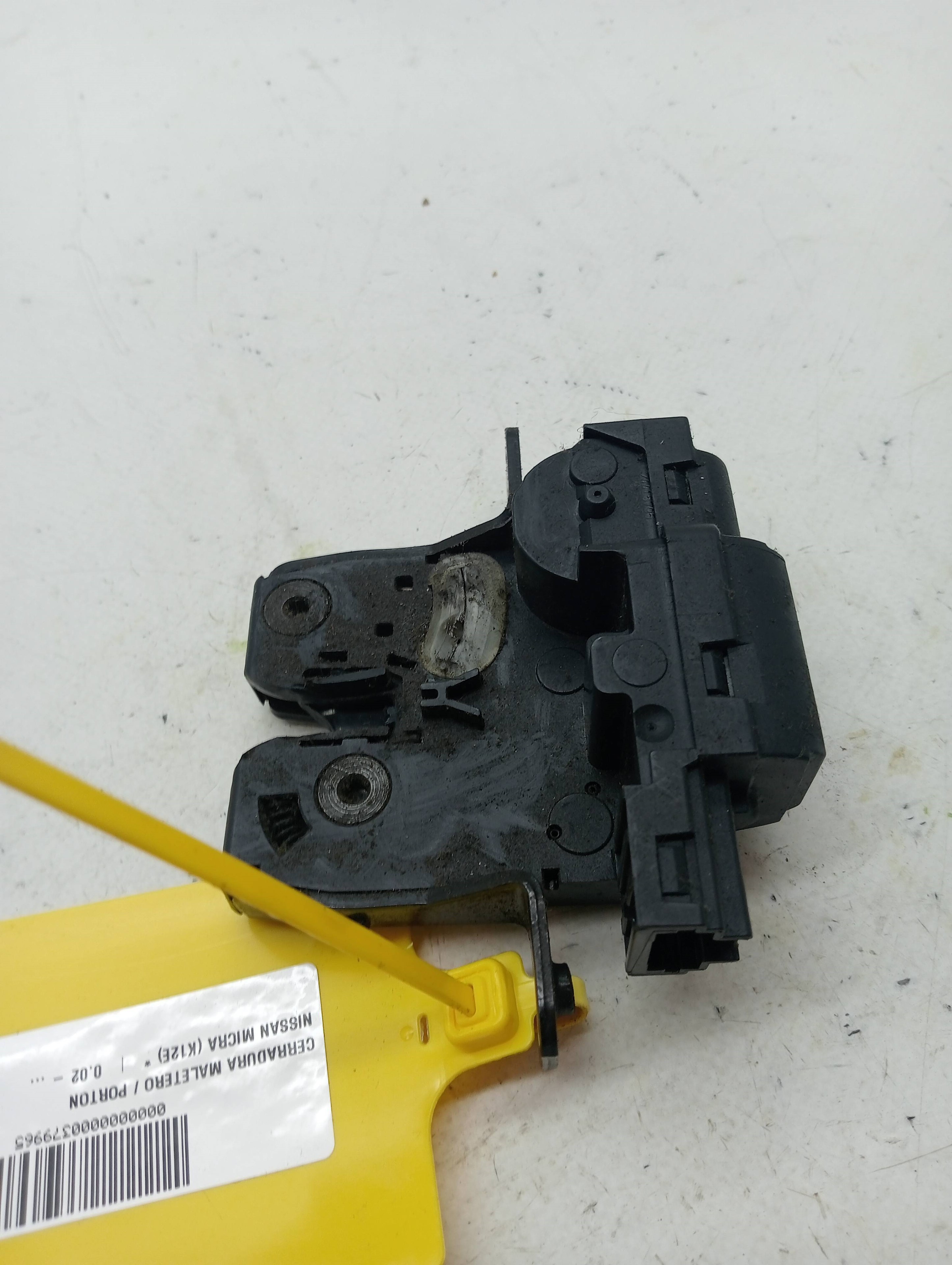 Boot/Tailgate lock NISSAN MICRA (K12E)