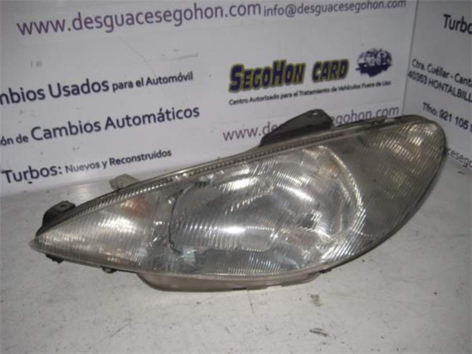 Farol esquerdo PEUGEOT 206 SW