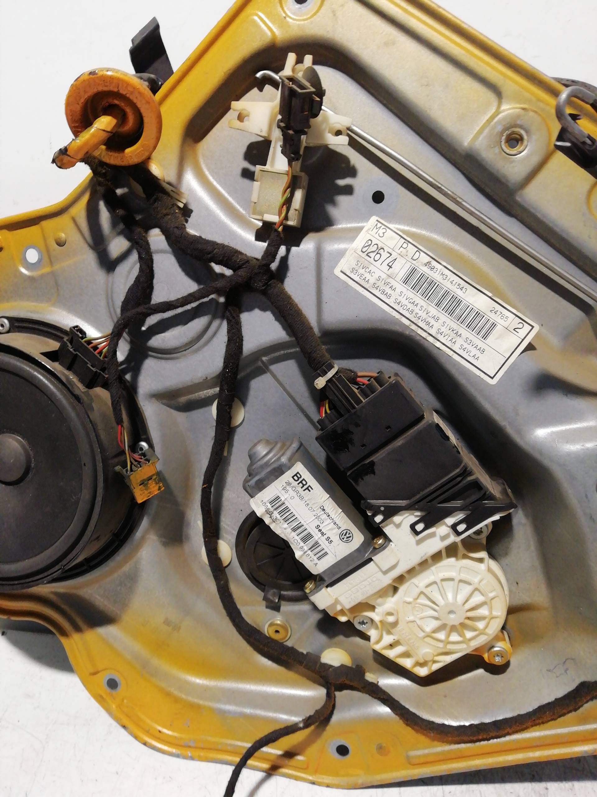 Rear right window regulator SEAT LEON (1M1)