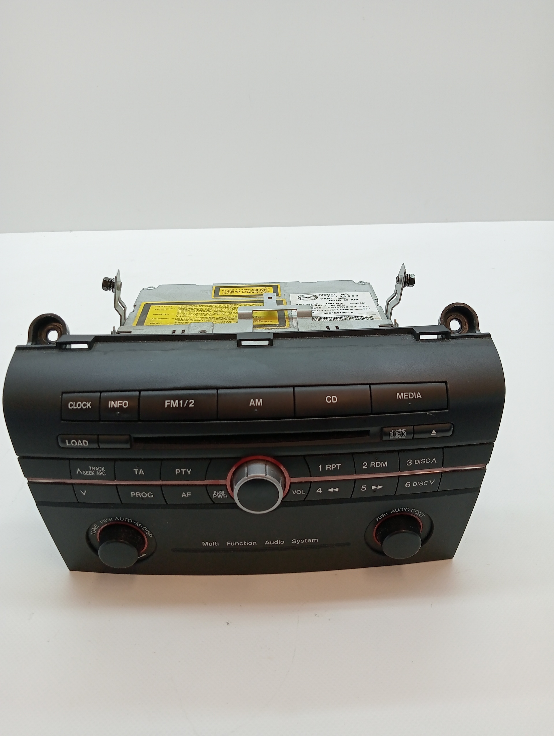 SISTEMA AUDIO / RADIO CD MAZDA 3 (BK)