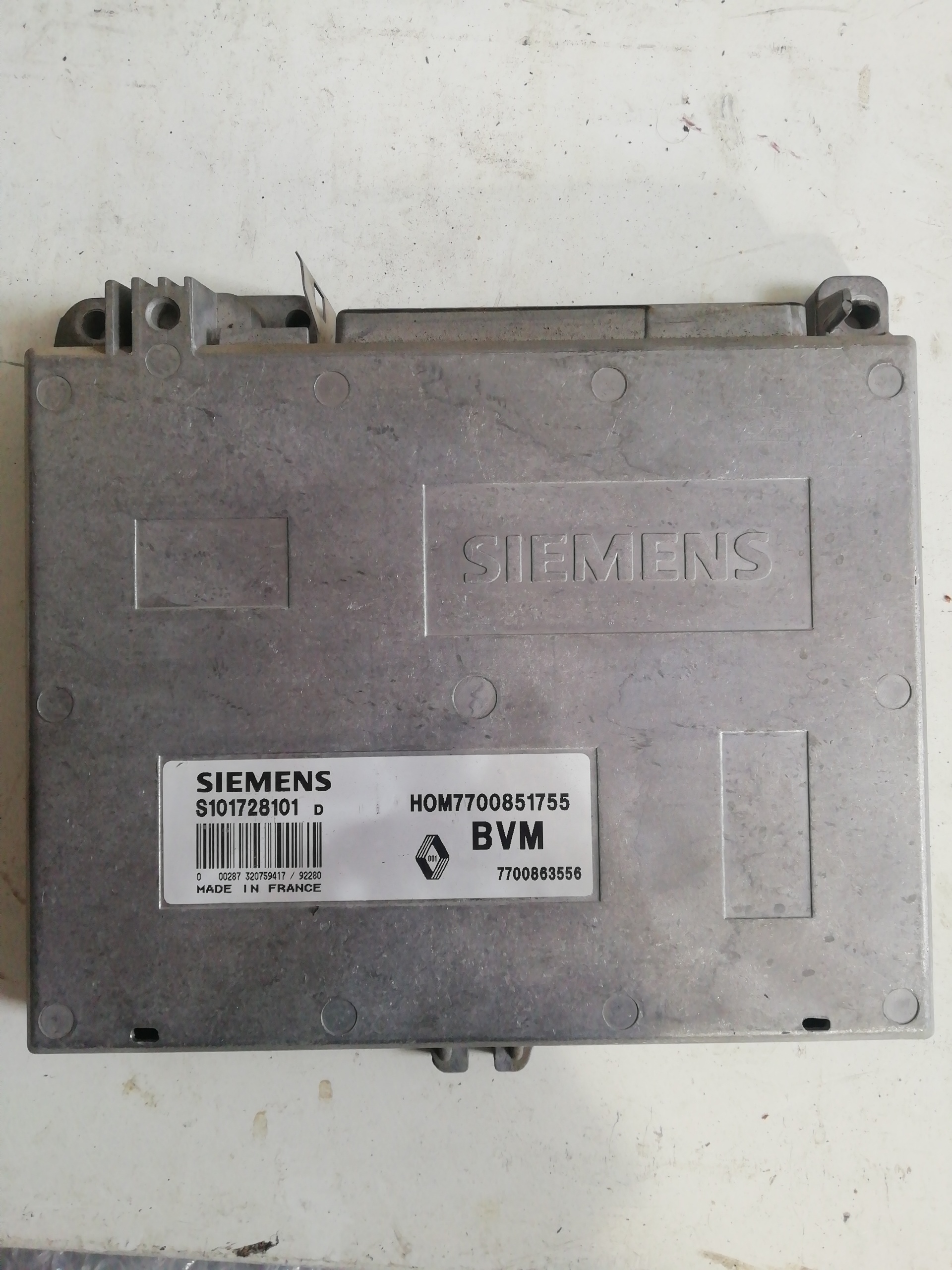 Engine control unit ECU RENAULT 19 (B/C/L53)