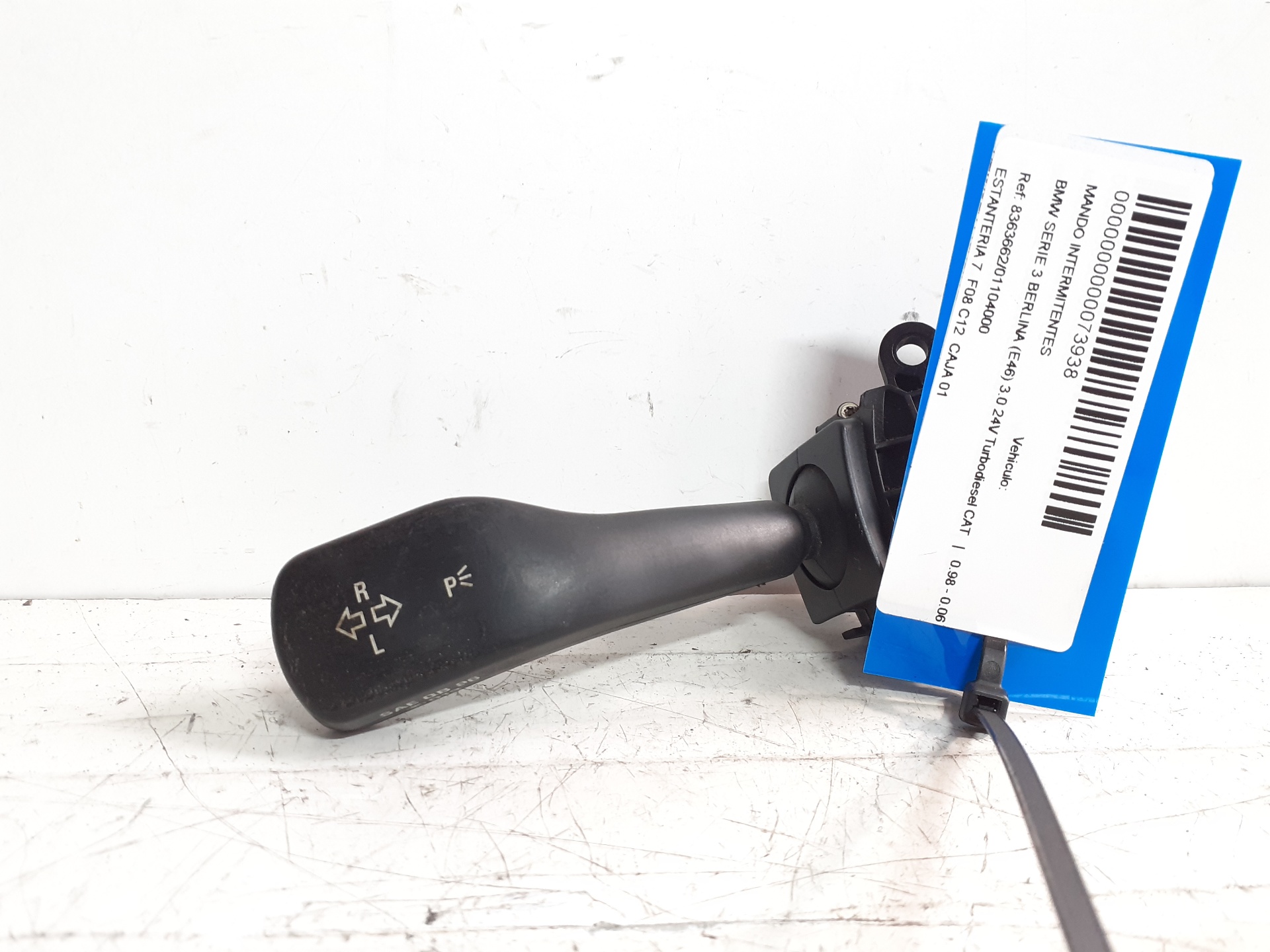 Commande de clignotants BMW SERIE 3 BERLINA (E30)