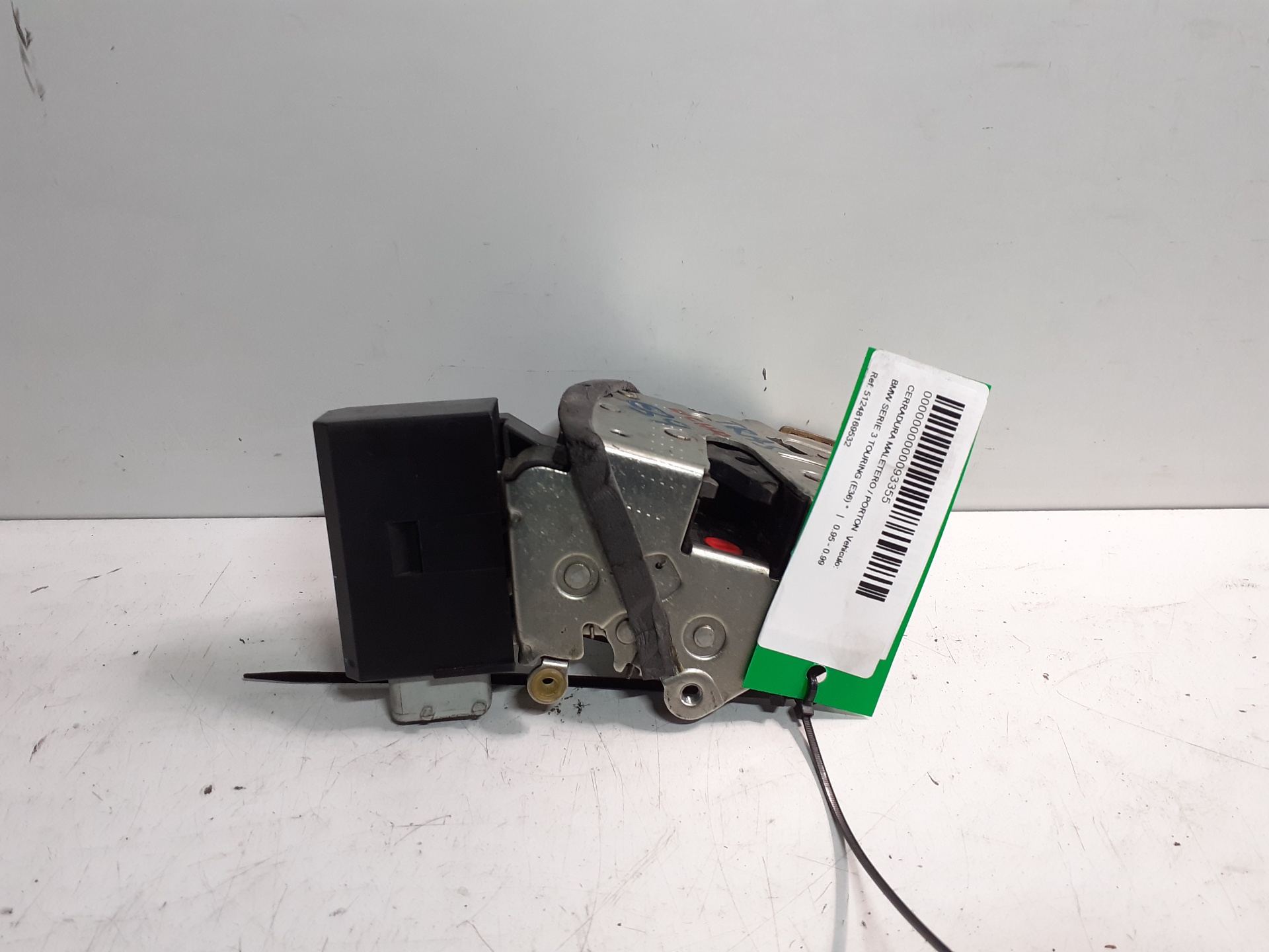 Boot/Tailgate lock BMW SERIE 3 BERLINA (E30)