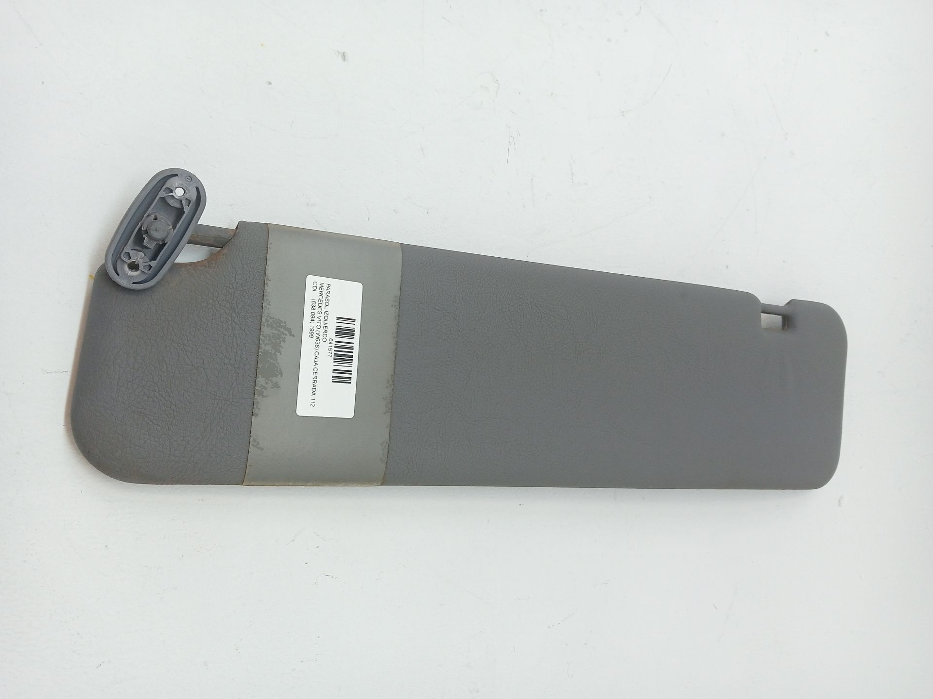 Para-sol esquerdo MERCEDES-BENZ VITO (W638) CAJA CERRADA