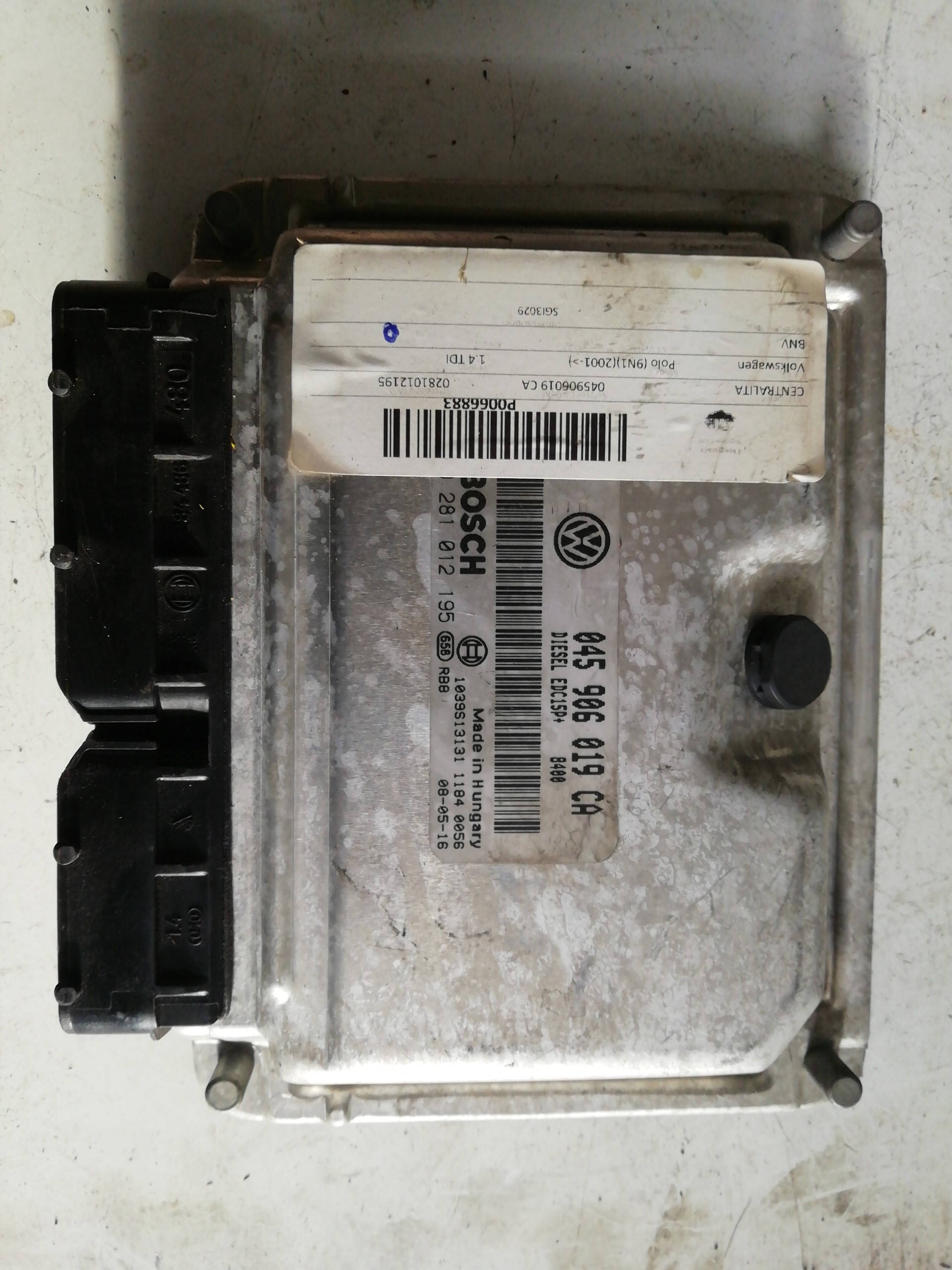 CENTRALITA MOTOR UCE VOLKSWAGEN POLO CLASSIC (6V2)