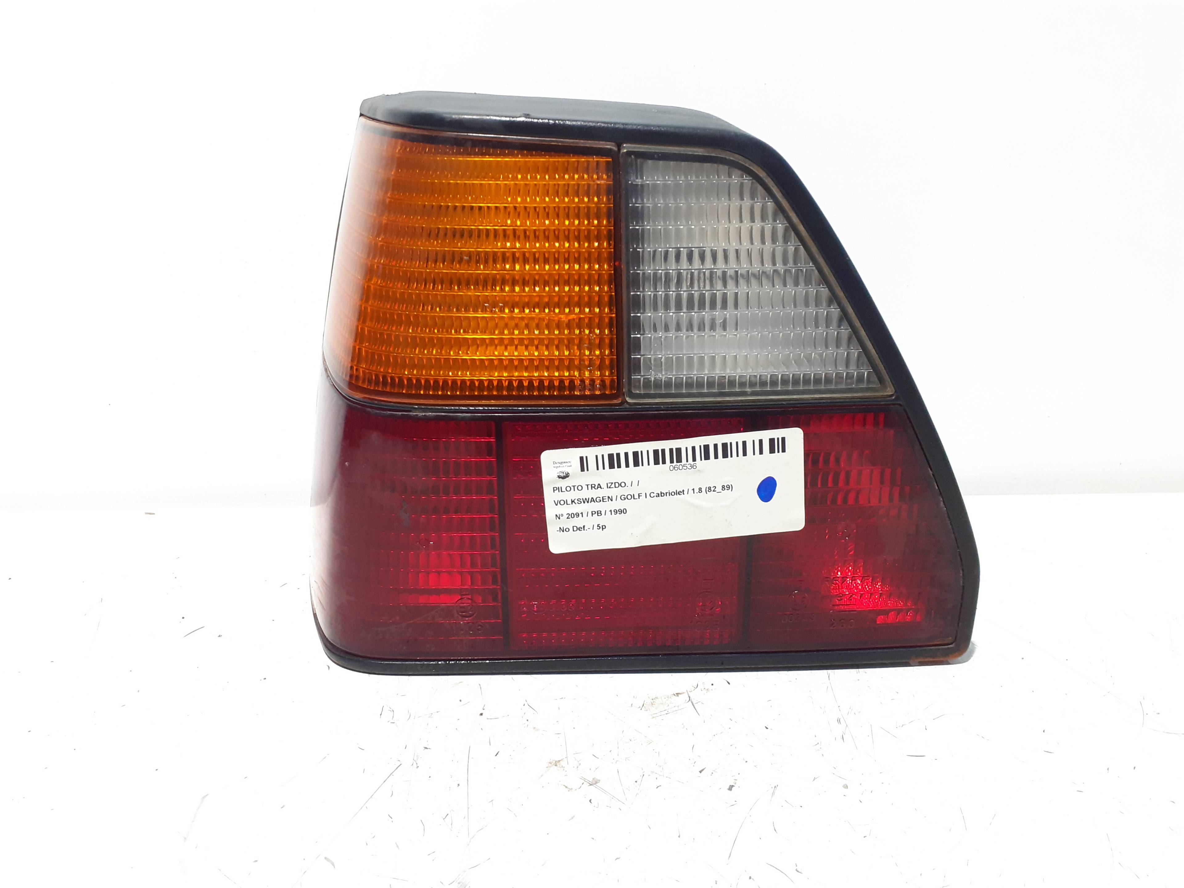 Feu arrière gauche VOLKSWAGEN GOLF III BERLINA (1H1)