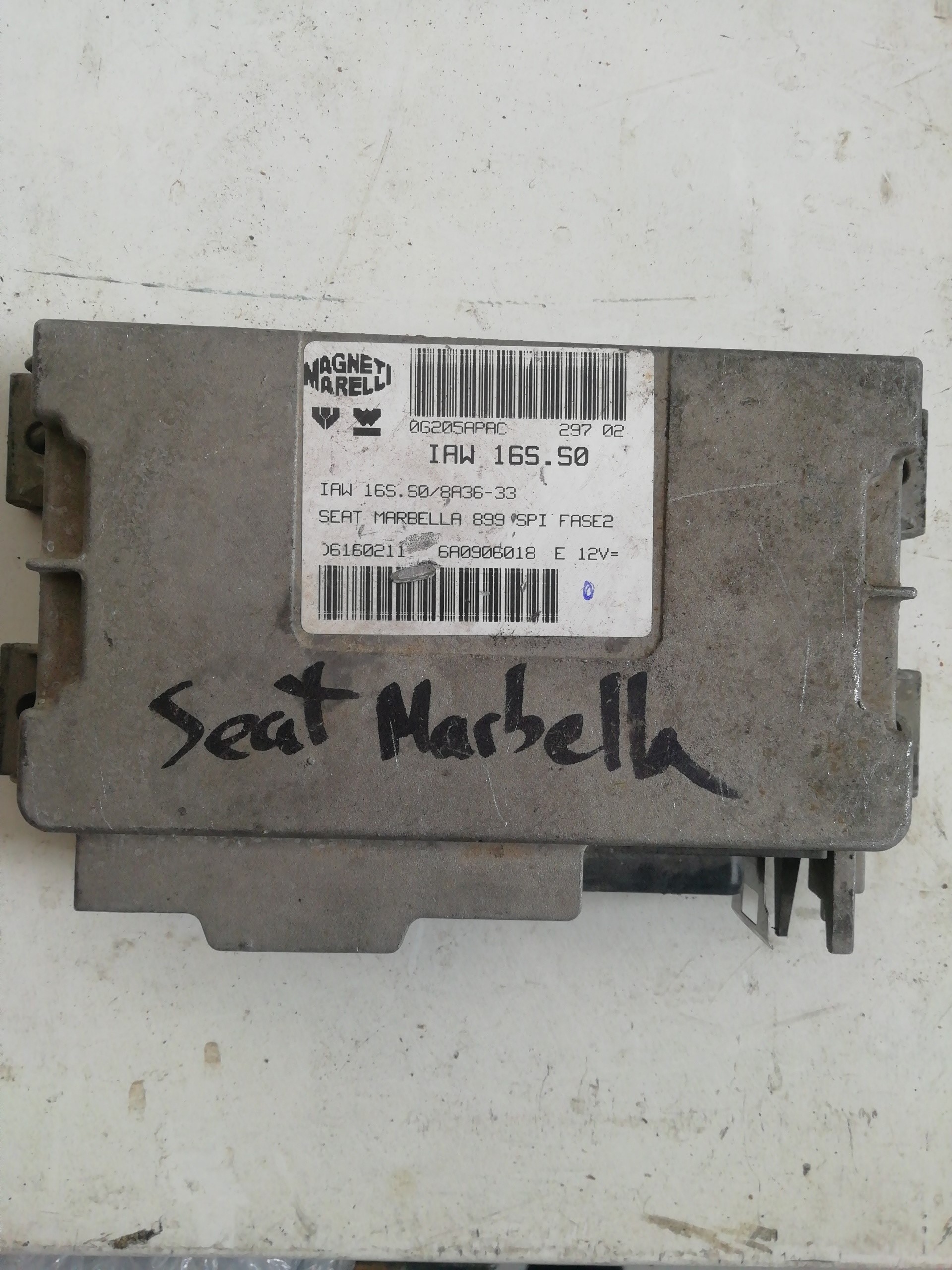 Calculateur moteur SEAT MARBELLA