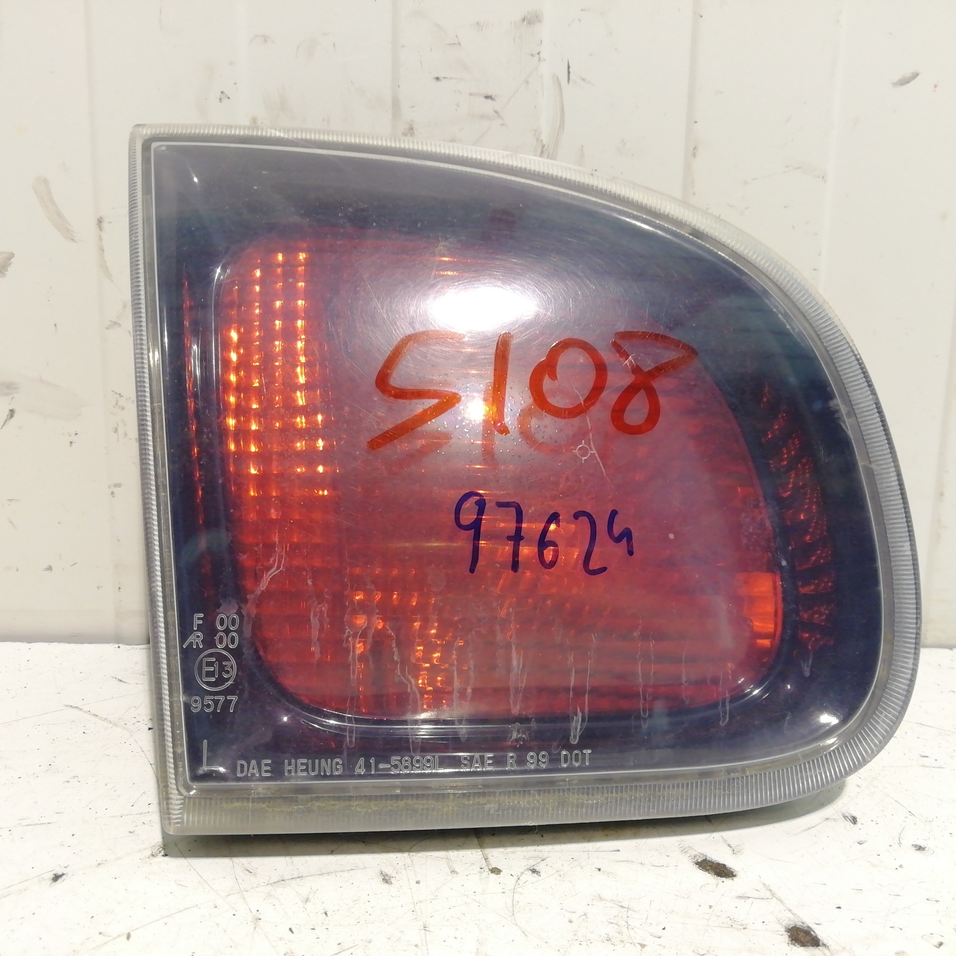 Rear Light Left Inner DAEWOO LANOS