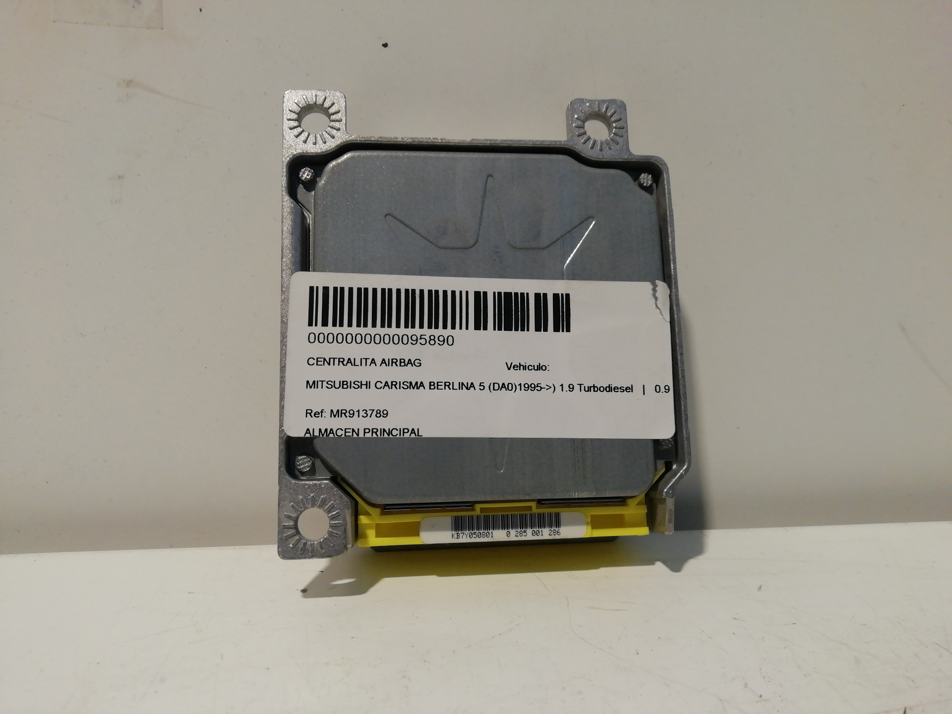 Airbag control unit MITSUBISHI CARISMA BERLINA 4 (DA0)